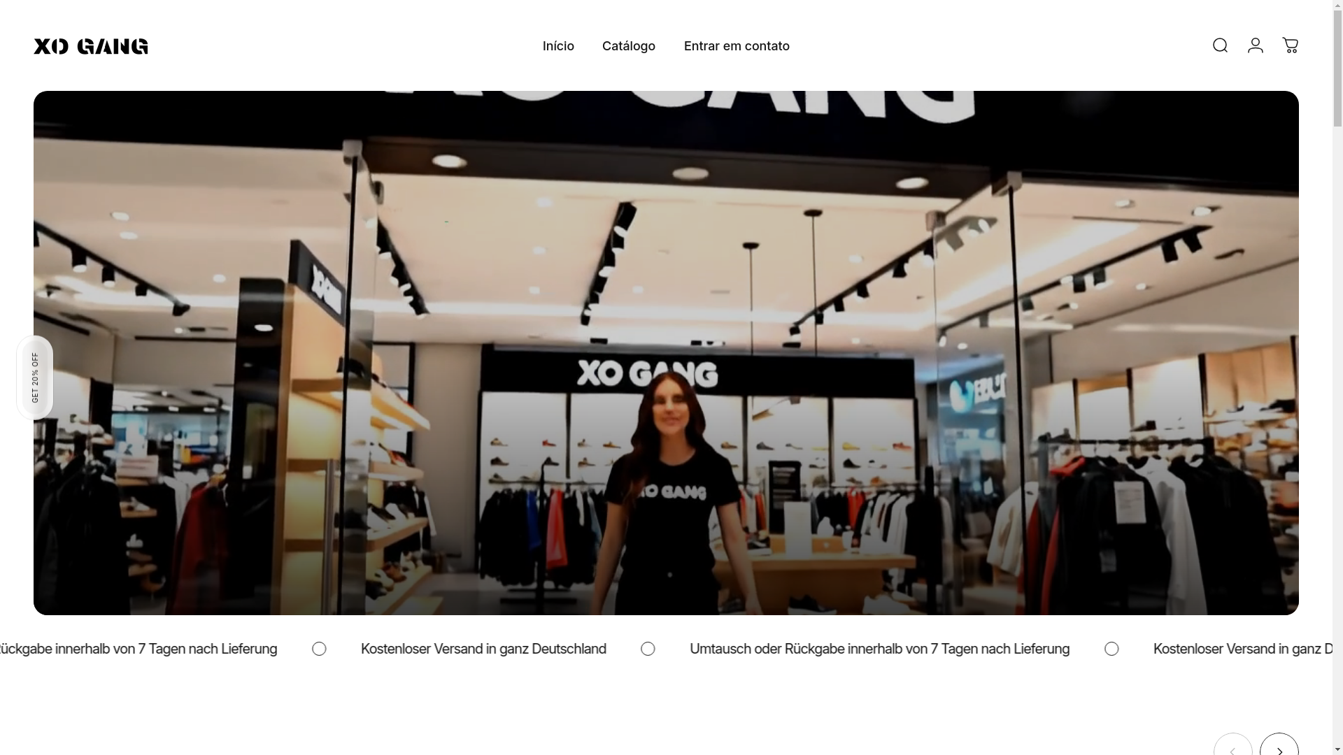 website screenshot of https://xogang.de/