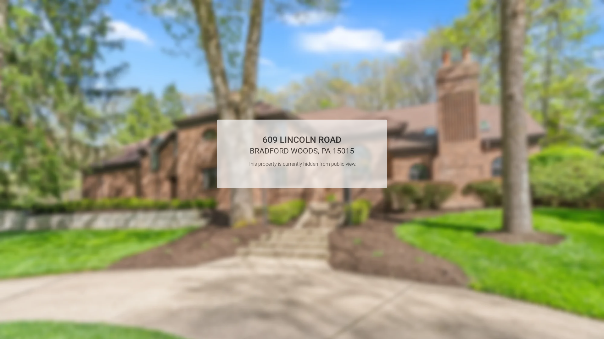 website screenshot of https://609lincolnroad.com/