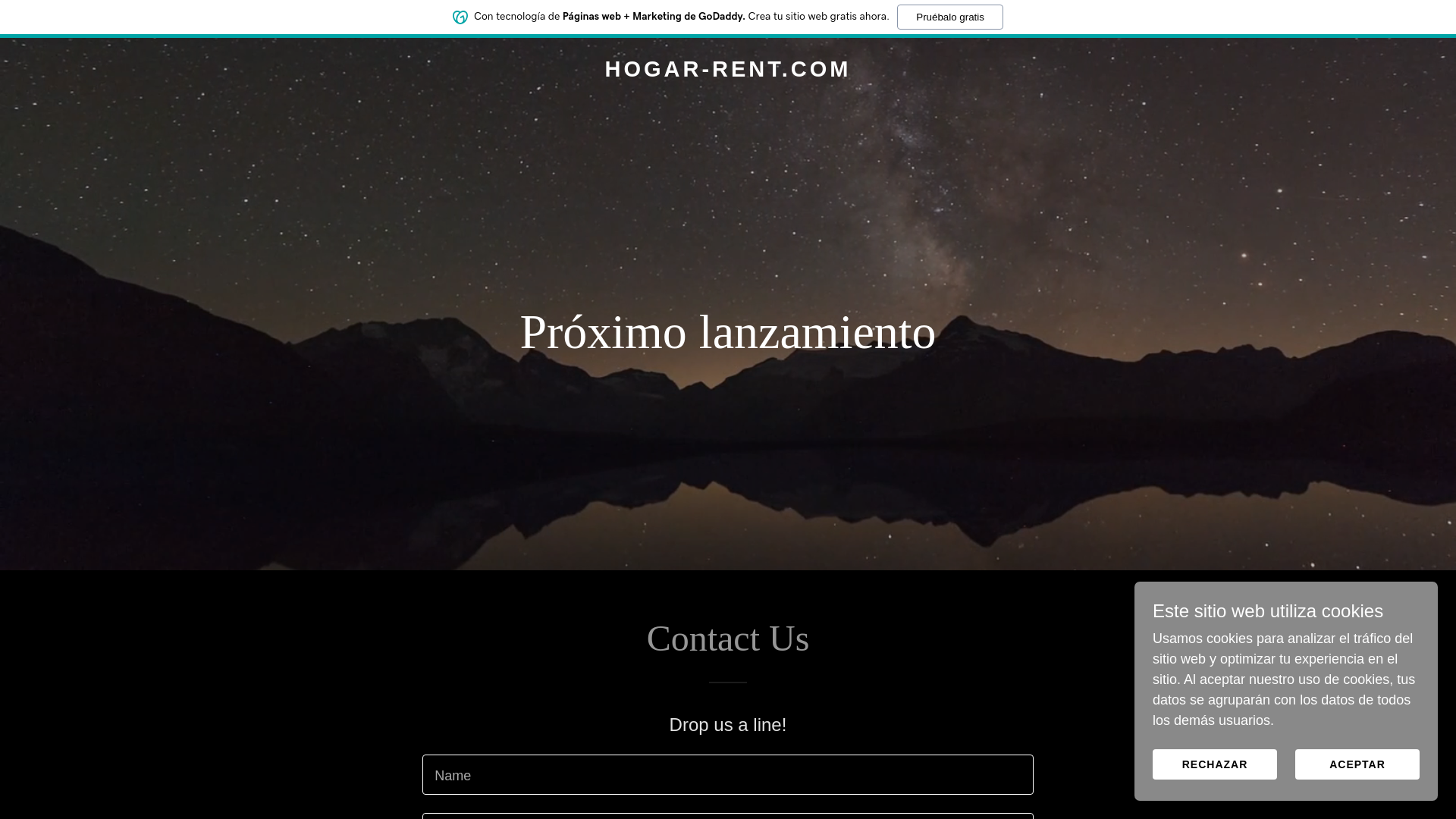 website screenshot of https://hogar-rent.com/