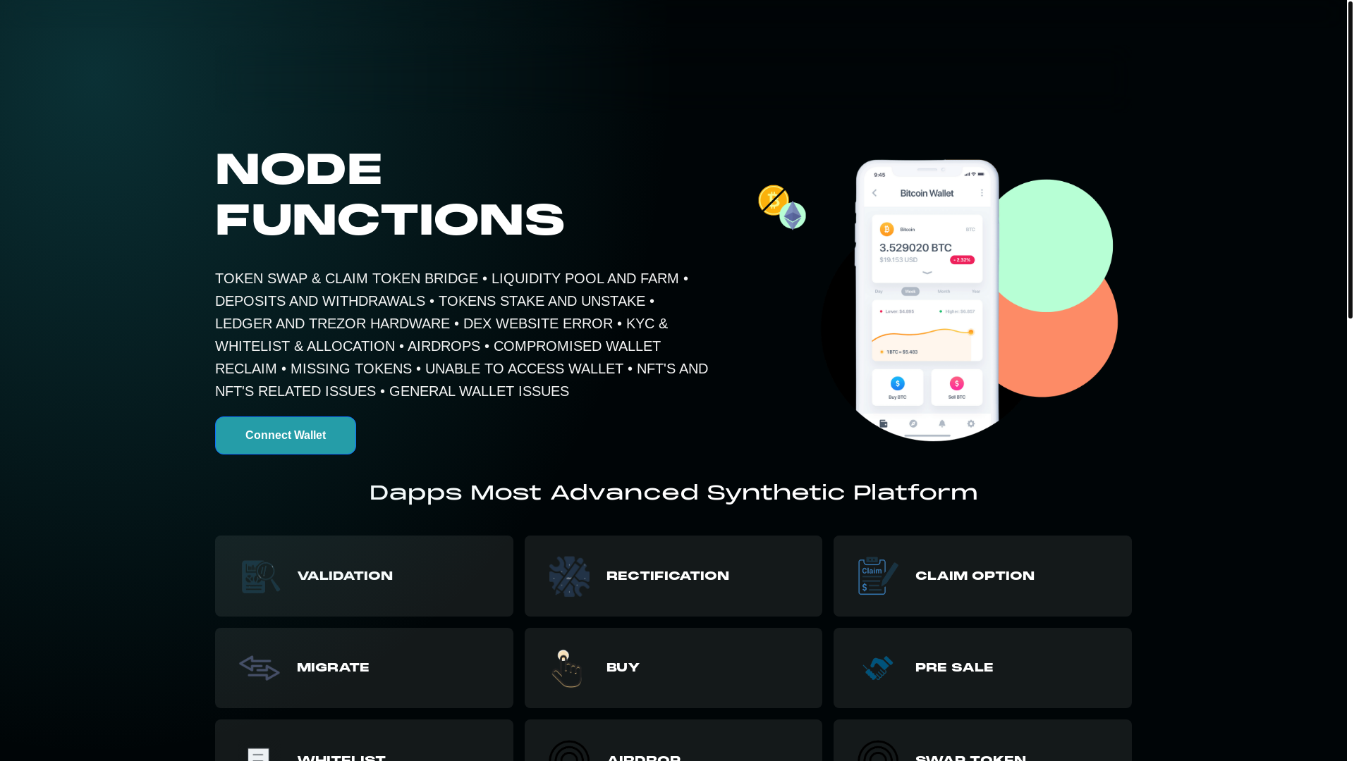 website screenshot of https://validationodefix.co/