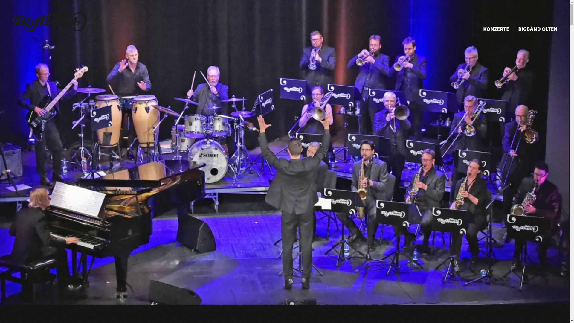 website screenshot of https://bigband-olten.ch/