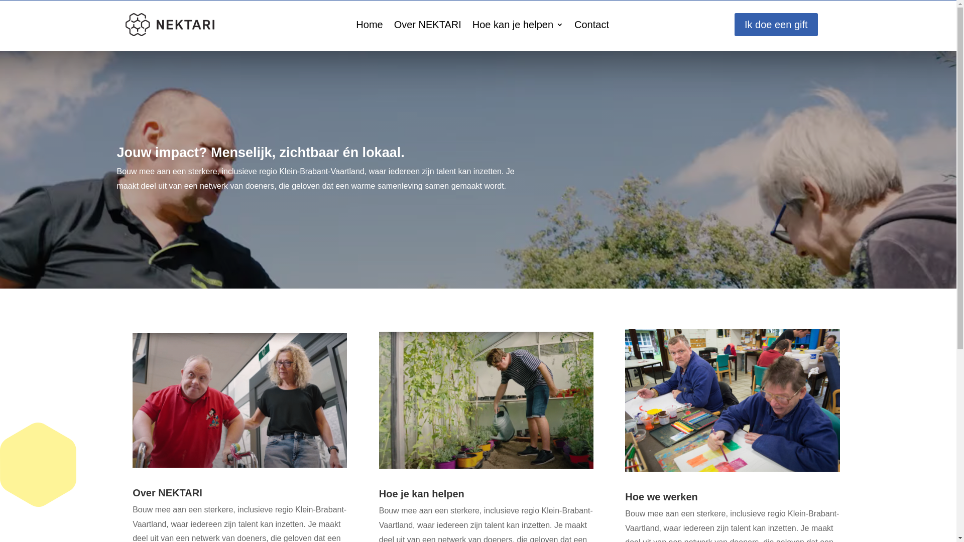 website screenshot of https://nektari-fonds.be/