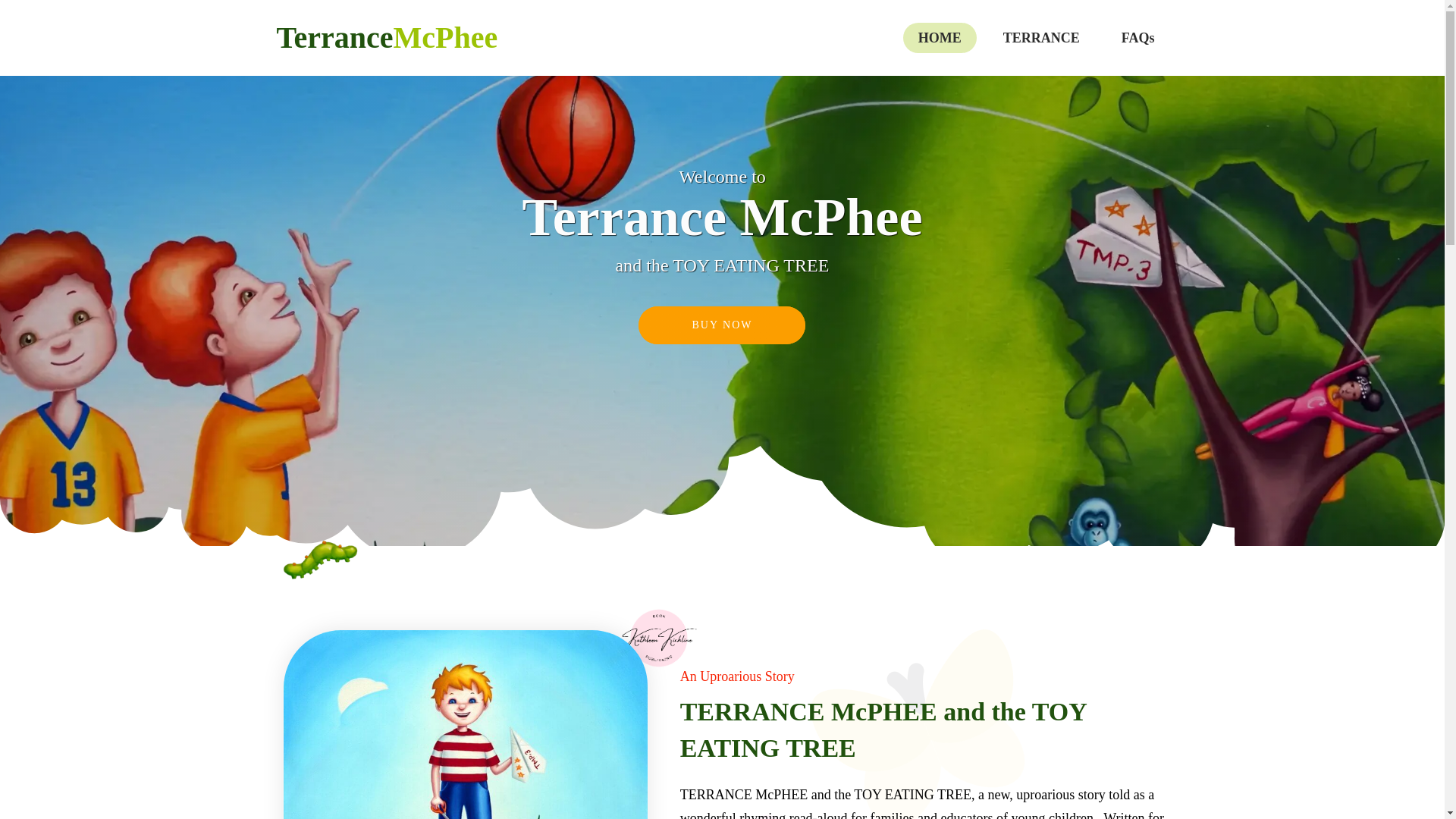 website screenshot of https://terrancemcphee.com/