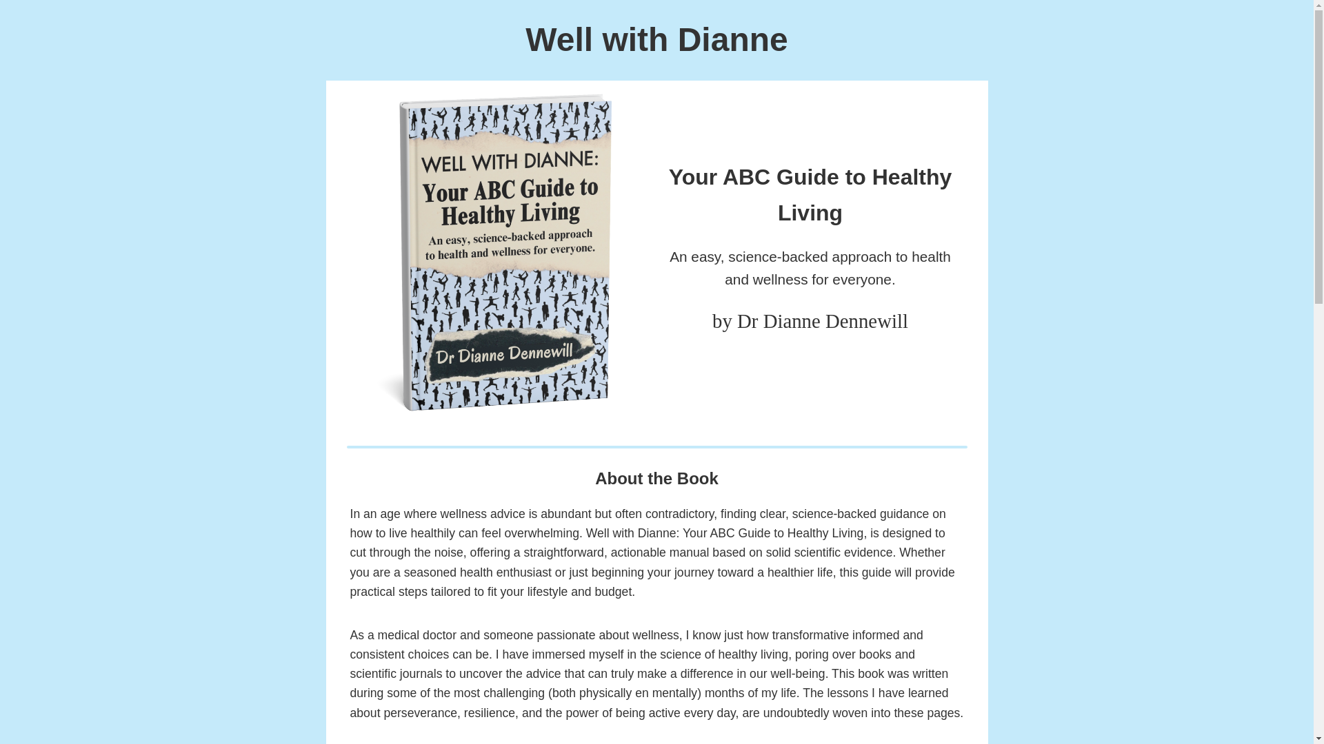 website screenshot of https://wellwithdianne.pages.dev/