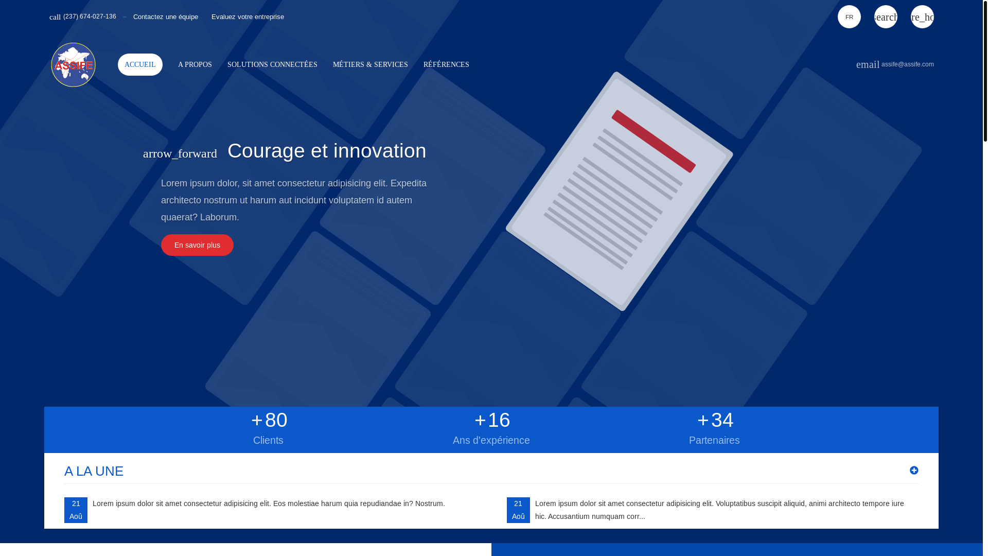 website screenshot of https://epresidentielles.com/