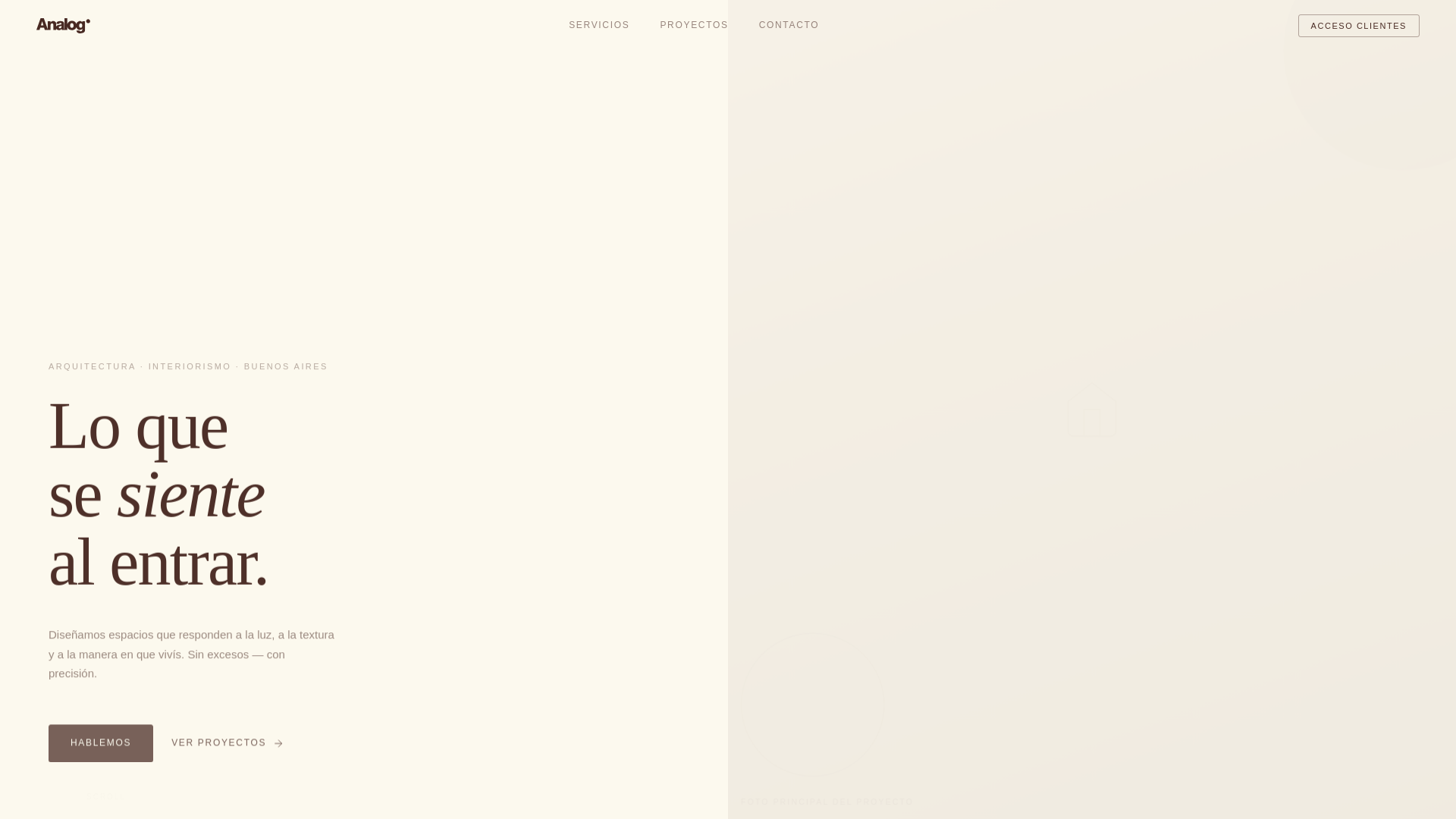 website screenshot of https://analogestudio.com/