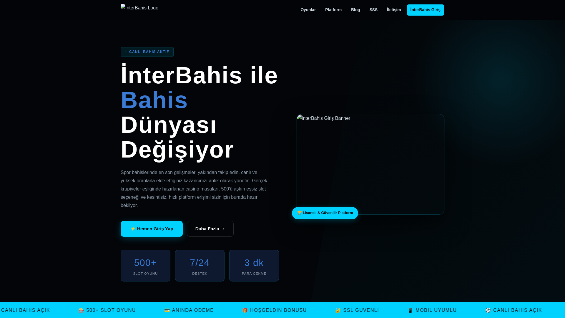 website screenshot of https://interbahisx1-cue.pages.dev/