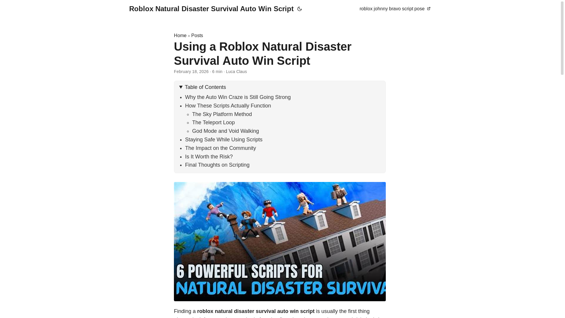 website screenshot of https://roblox-natural-disaster-survival-auto-win-script.pages.dev/