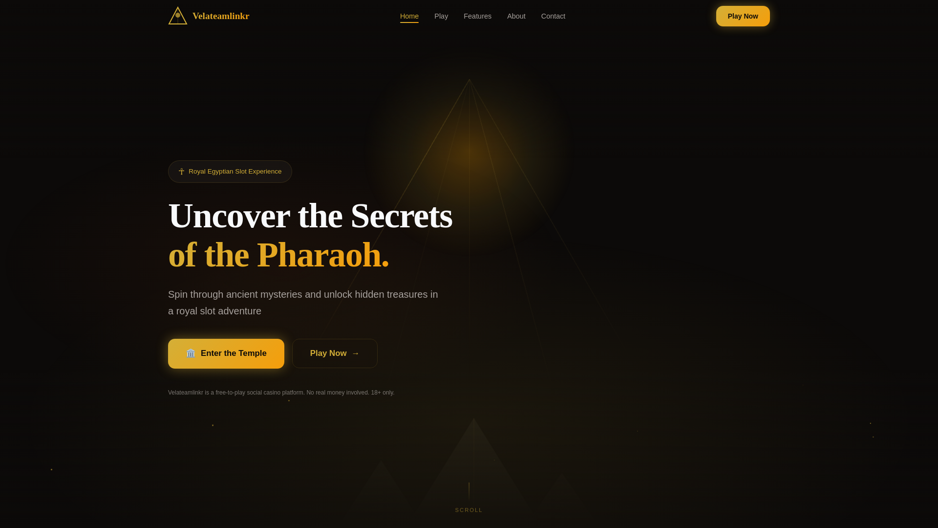 website screenshot of https://velateamlinkr.life