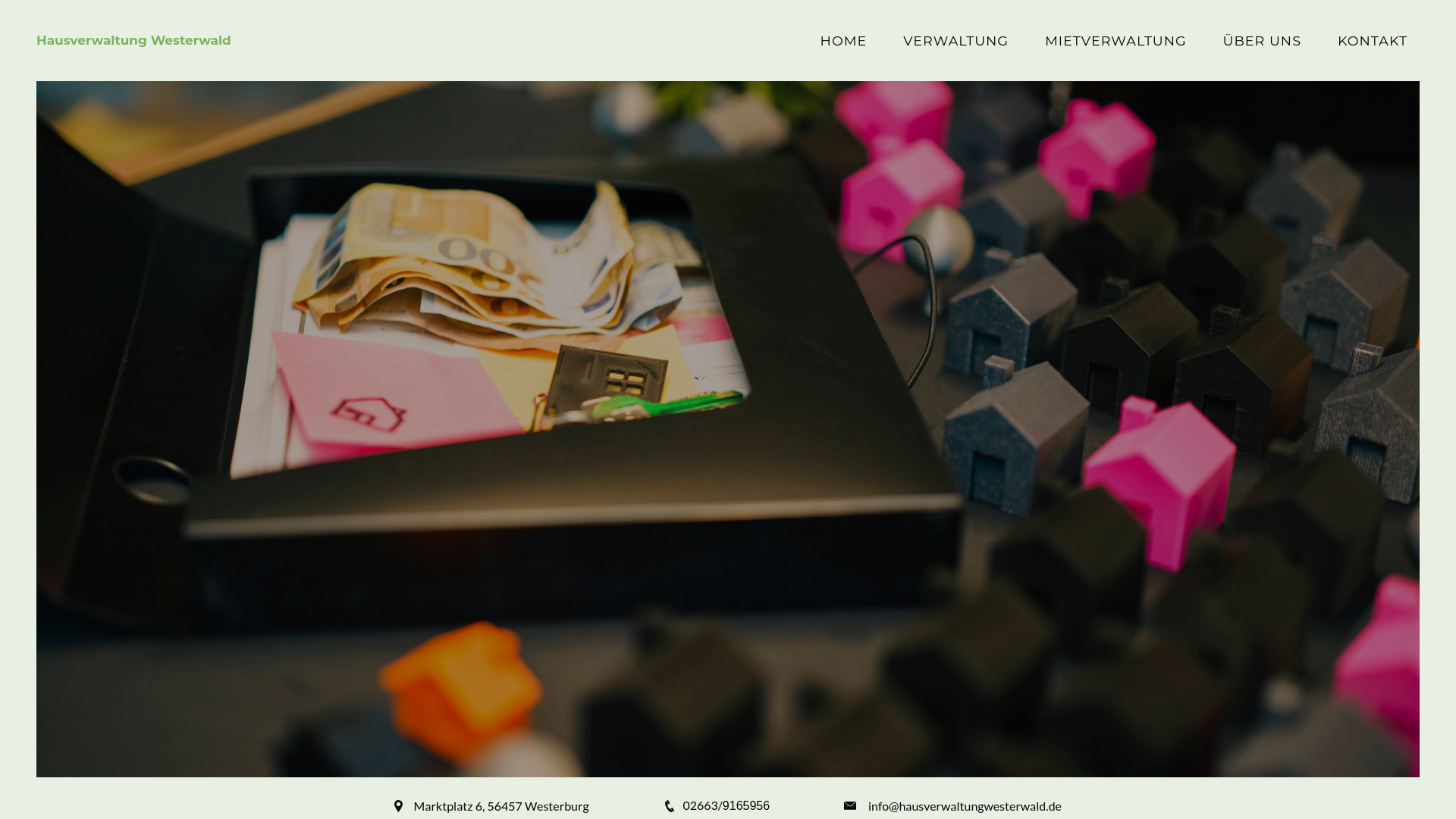 website screenshot of https://hvwesterwald.de