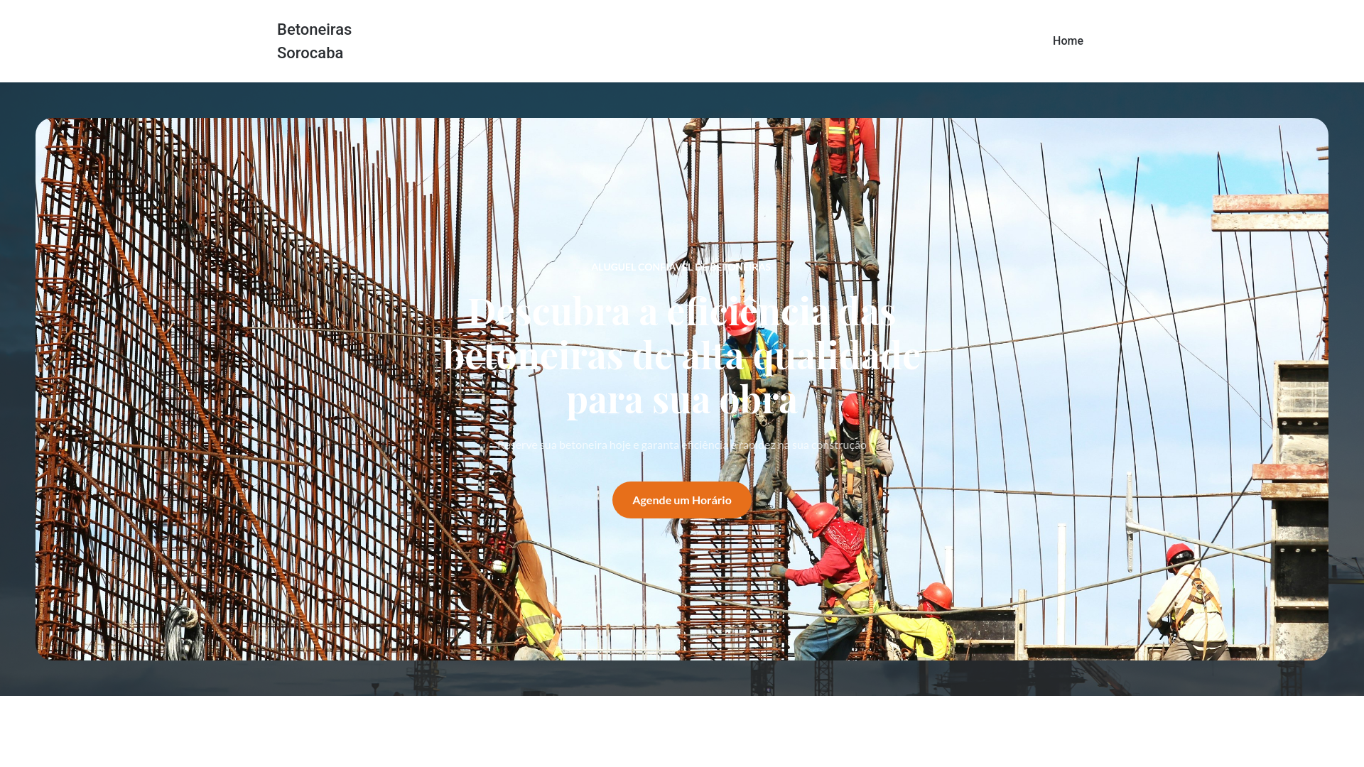 website screenshot of https://betoneirasorocaba.com.br/
