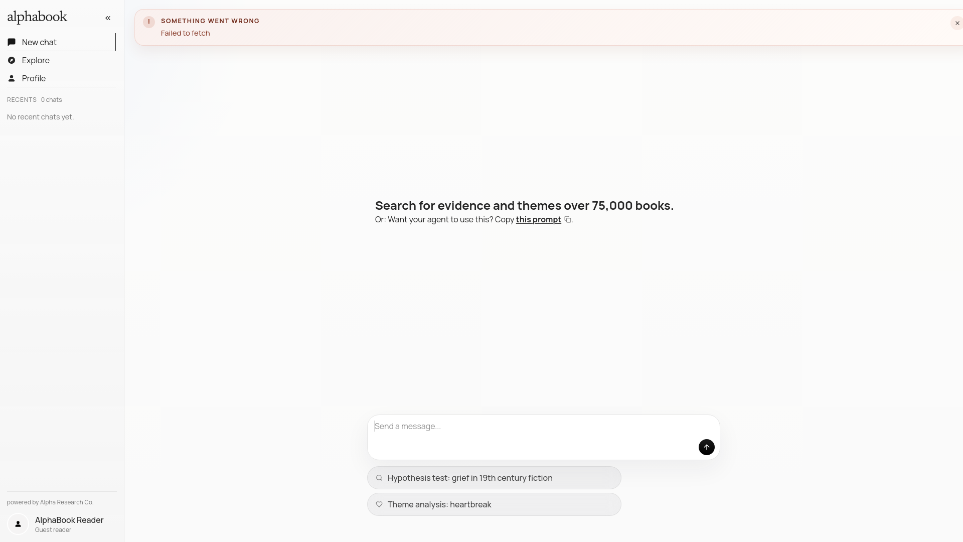 website screenshot of https://alpha-book.org/