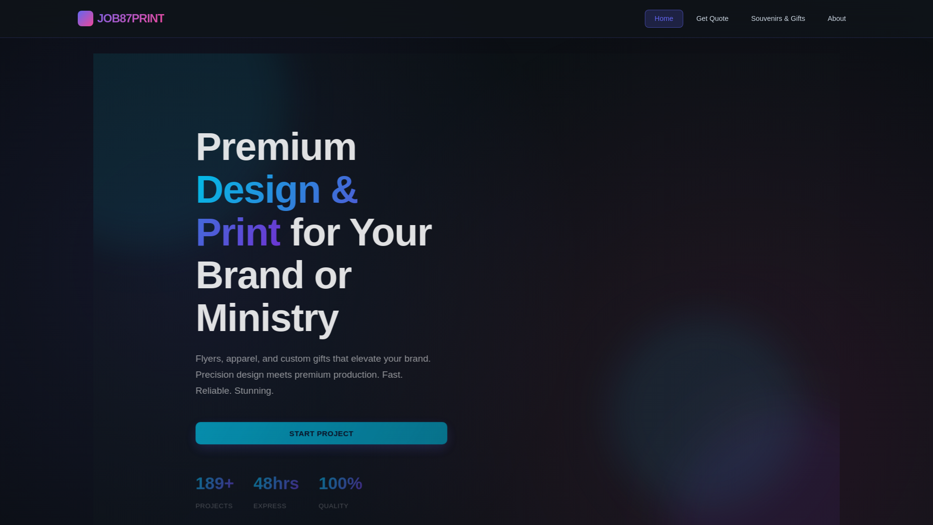 website screenshot of https://churchteeprint.pages.dev/