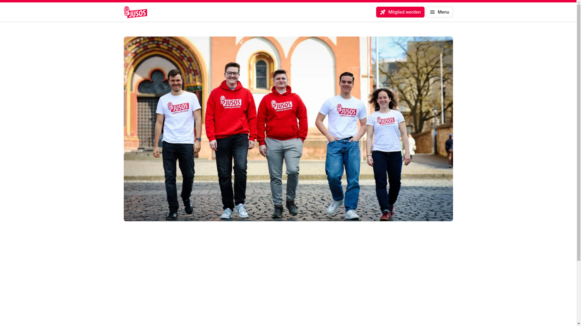 website screenshot of https://jusos-lw-testing.pages.dev/