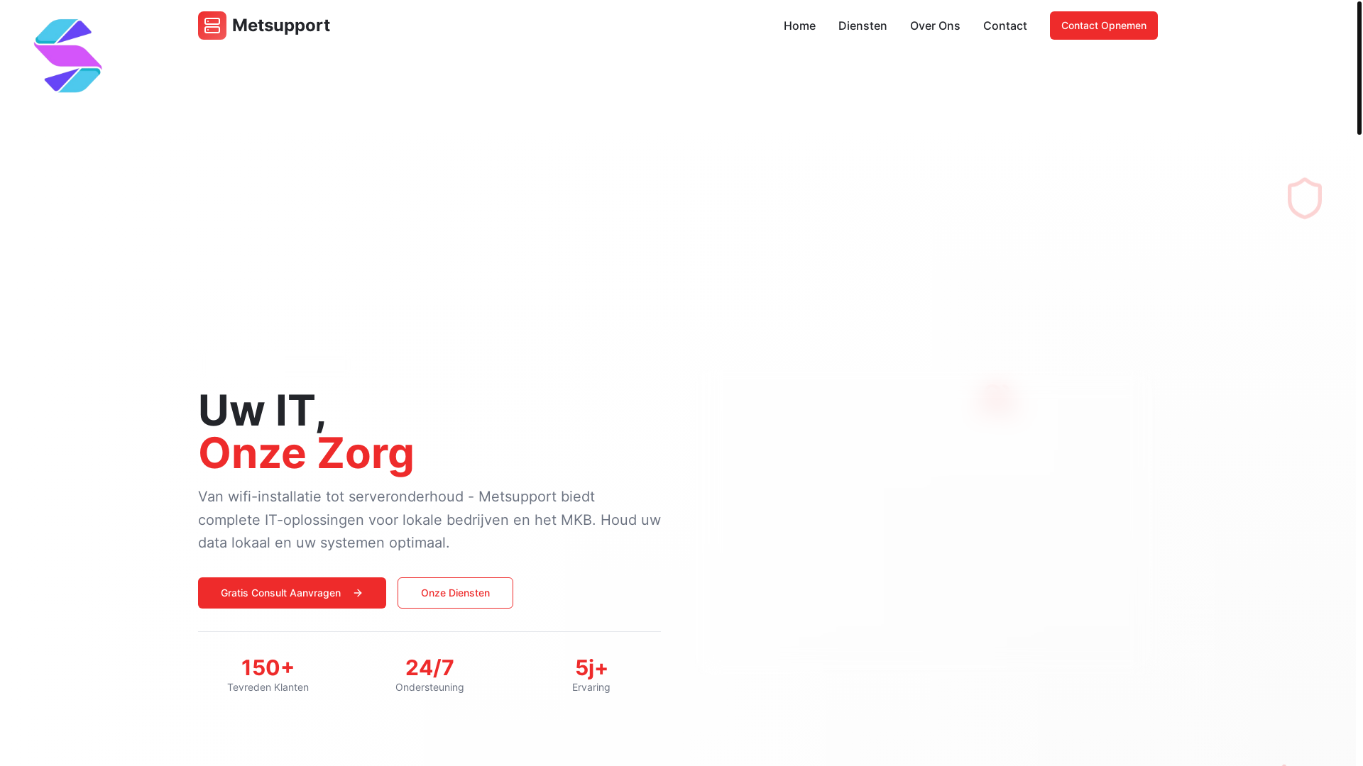 website screenshot of https://mets-tech-flow.pages.dev/