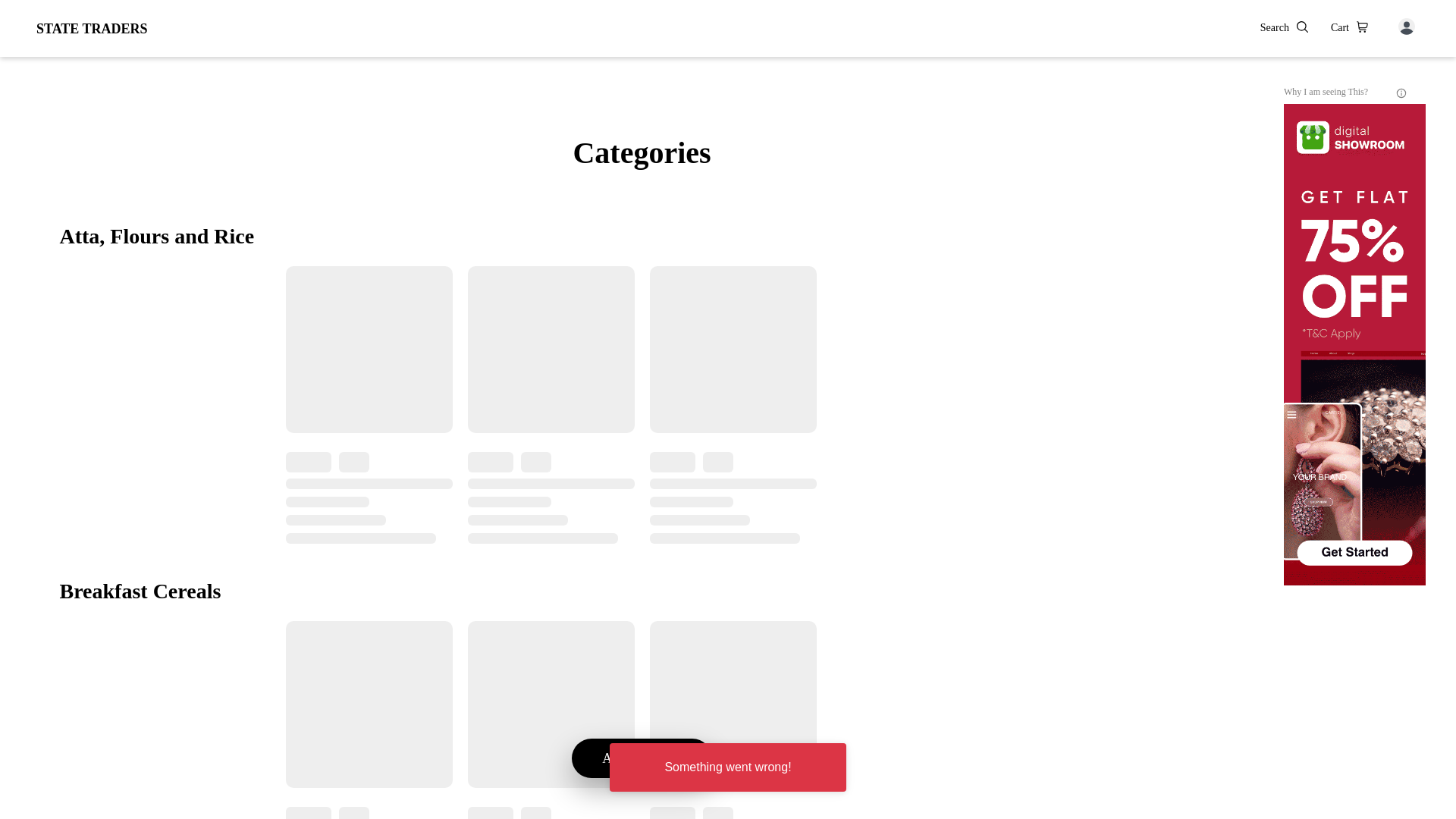 website screenshot of https://statetraders.top
