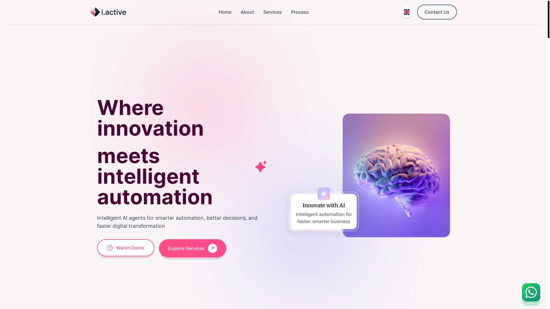website screenshot of https://iactive-frontend.pages.dev/