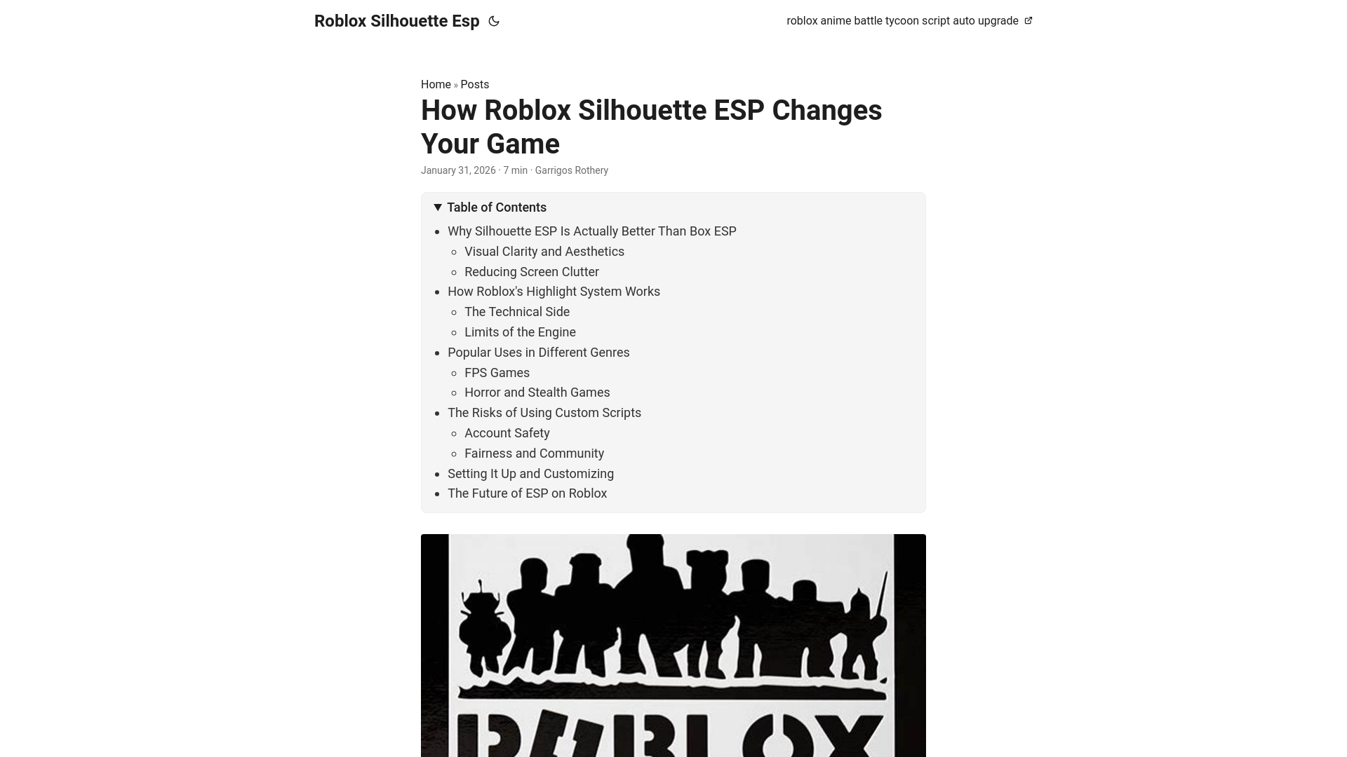 website screenshot of https://roblox-silhouette-esp.pages.dev/