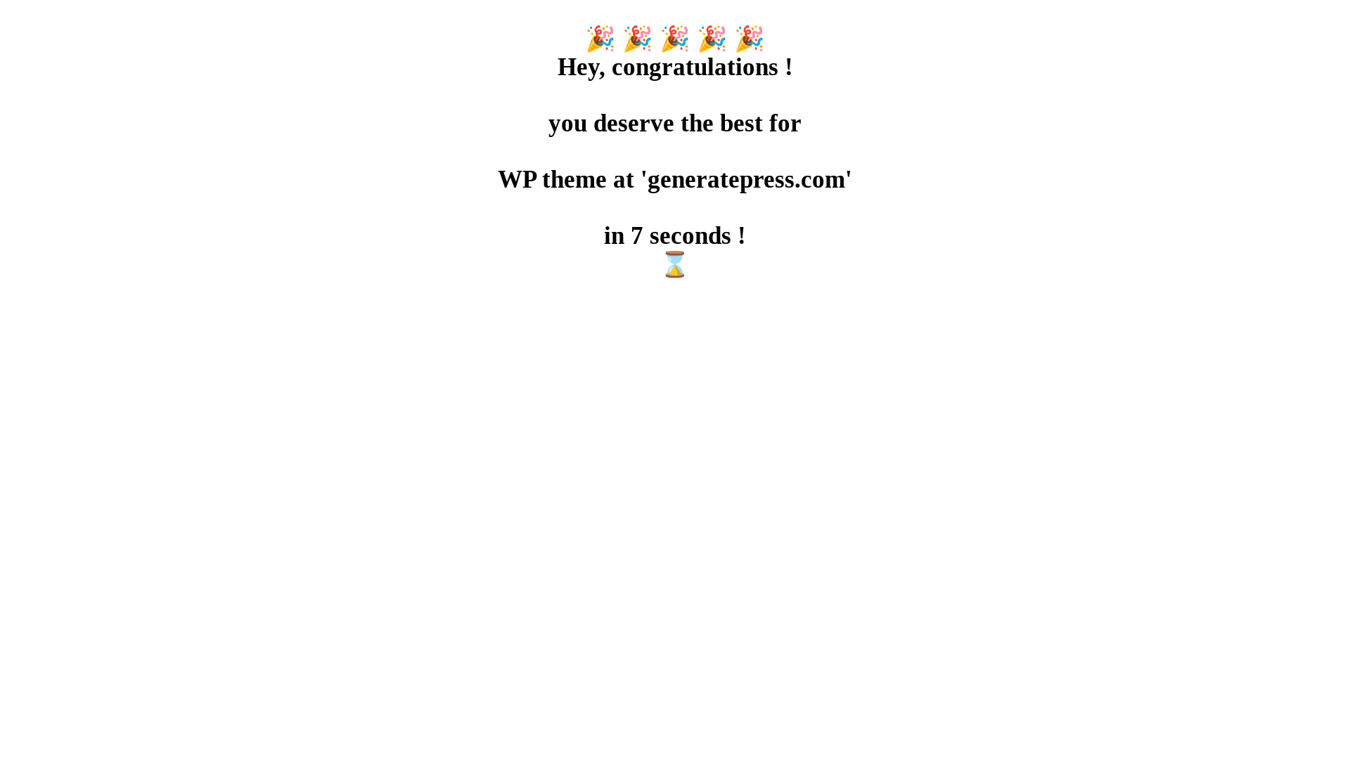 website screenshot of https://generatepress-deal.pages.dev/