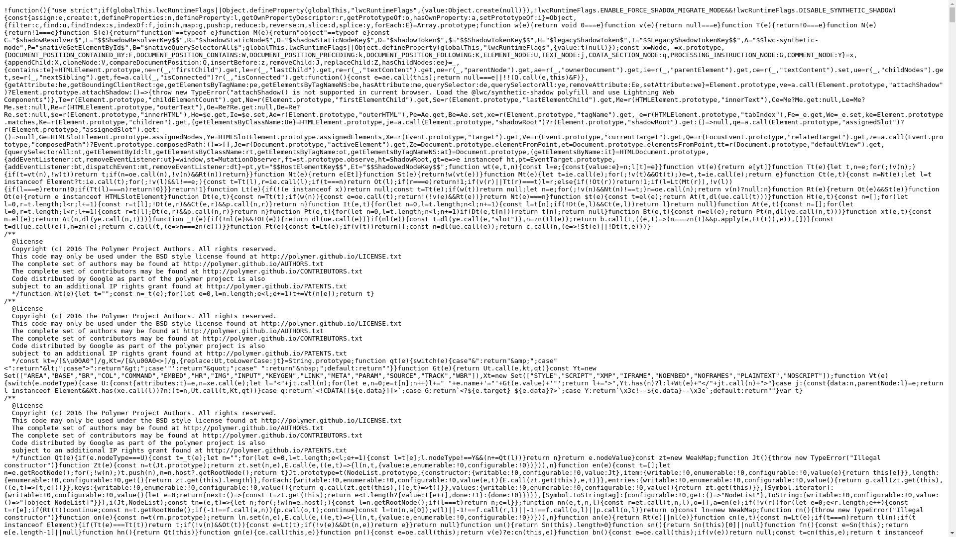 website screenshot of https://nextgen.pge.com/nextgen/s/sfsites/auraFW/javascript/eE5UbjZPdVlRT3M0d0xtOXc5MzVOQWg5TGxiTHU3MEQ5RnBMM0VzVXc1cmcxMi42MjkxNDU2LjE2Nzc3MjE2/aura_prod.js