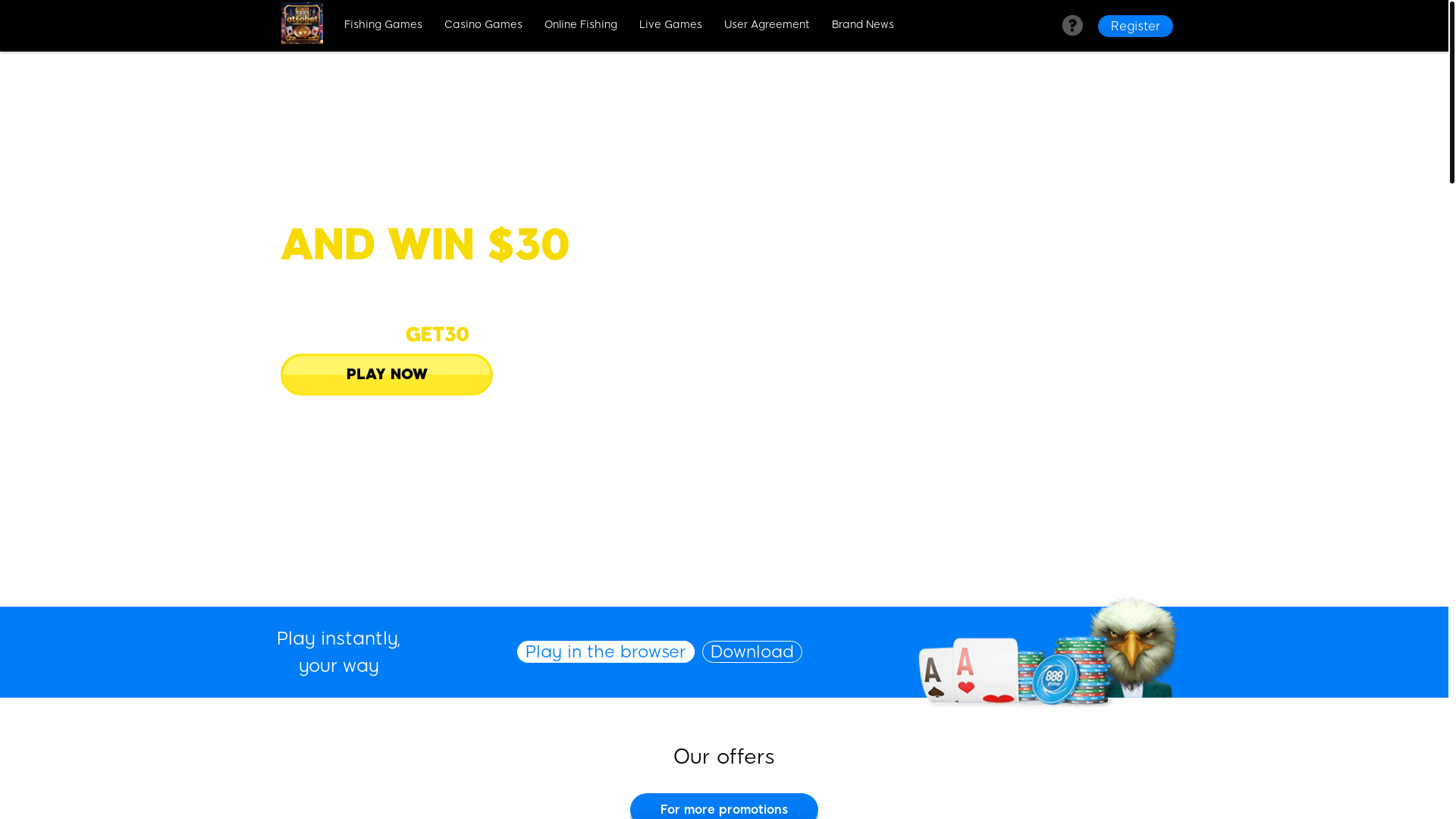 website screenshot of https://otsobetonlinecasino.com/