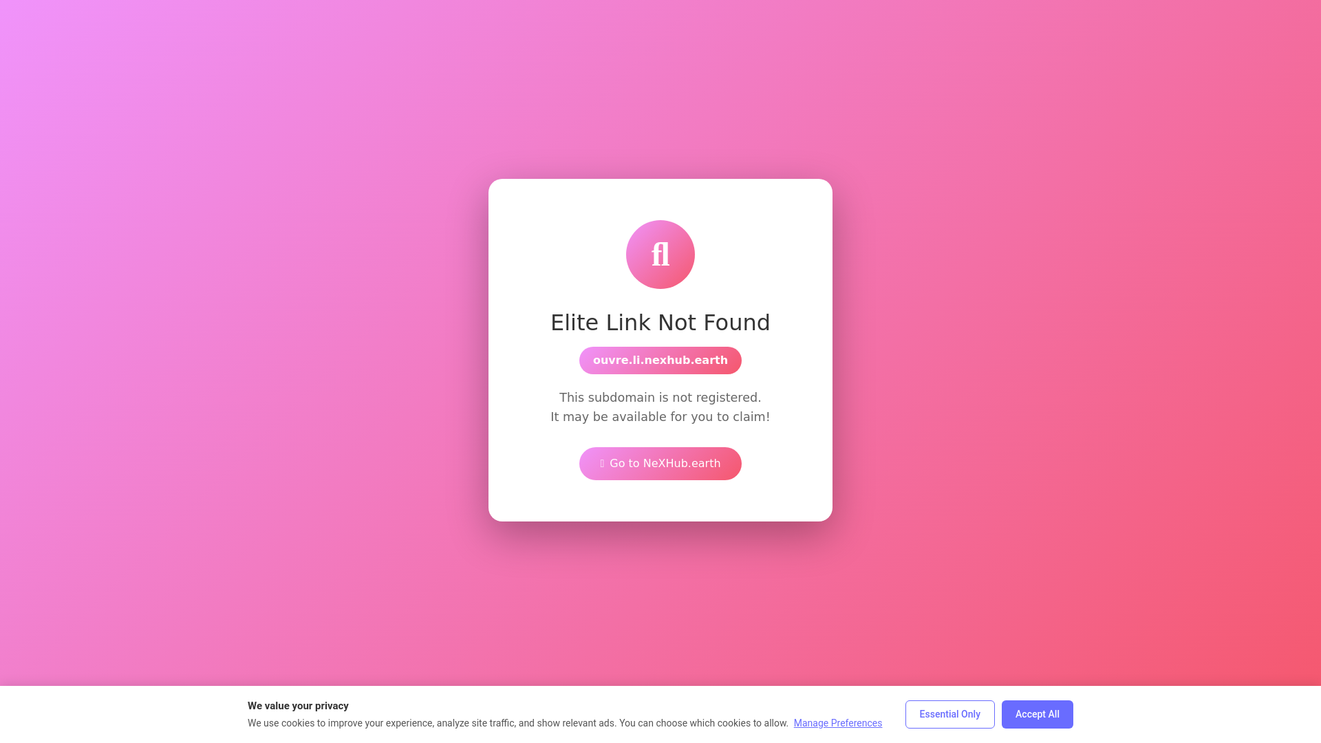 website screenshot of https://ouvre.li/