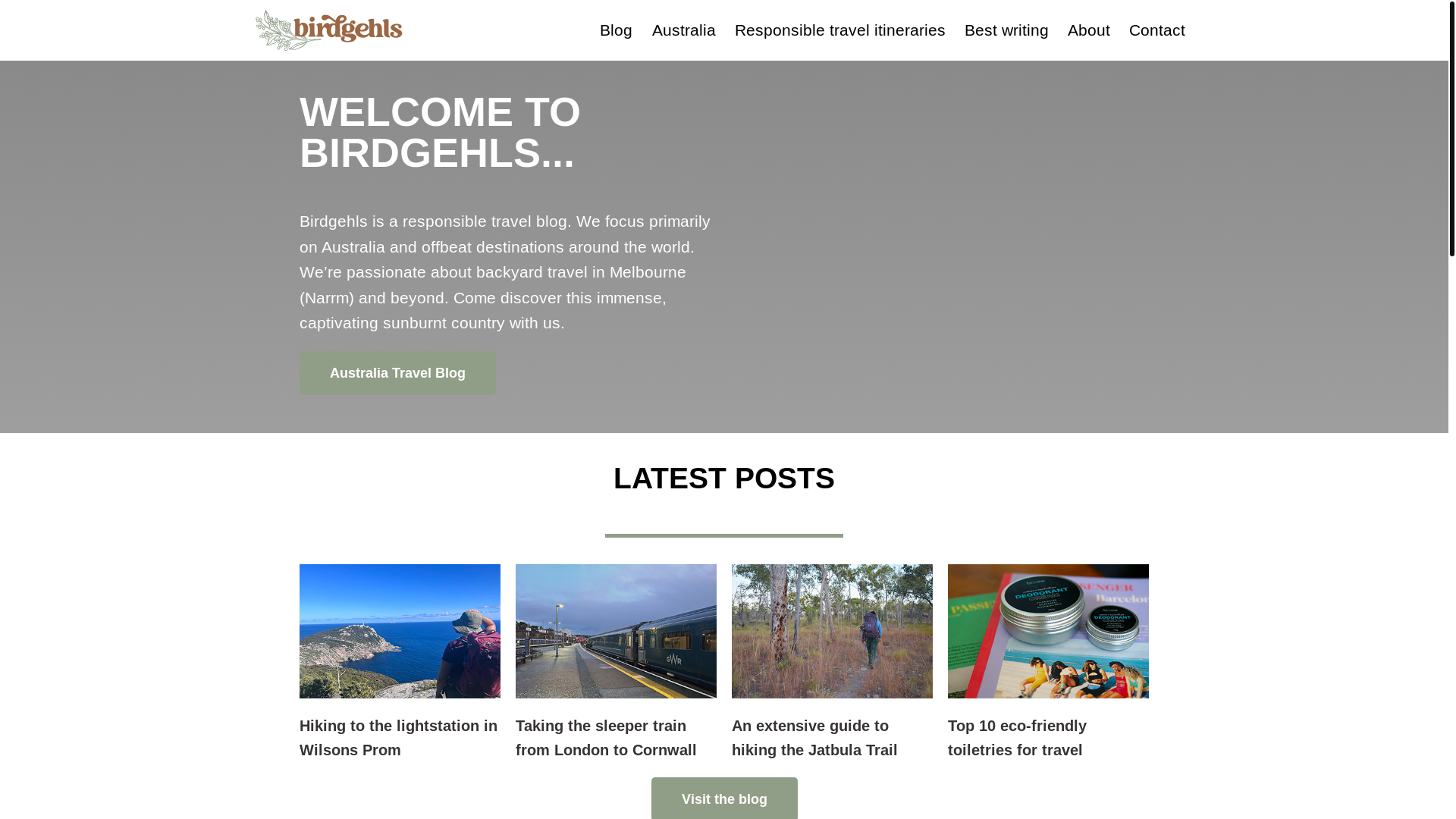 website screenshot of https://slowecotravel.com/