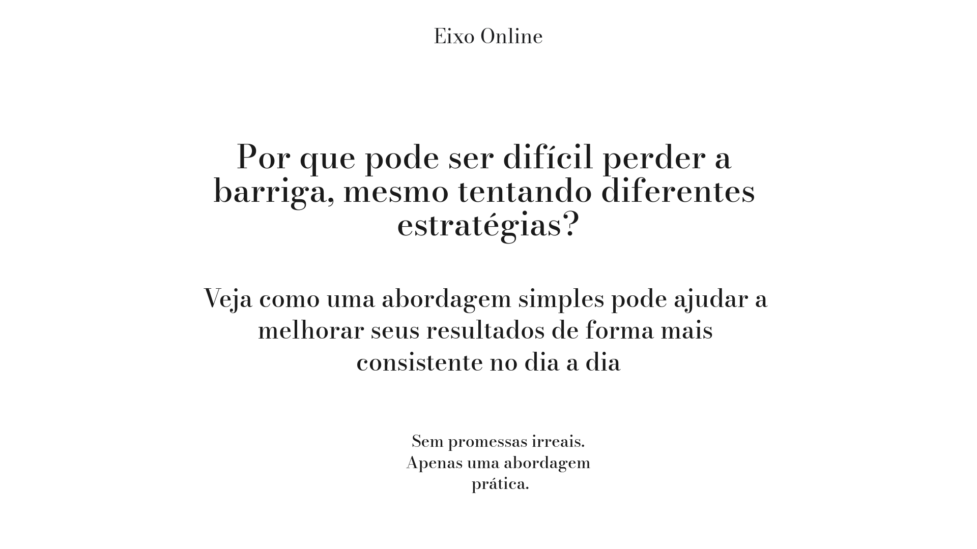 website screenshot of https://eixoponto.pro/