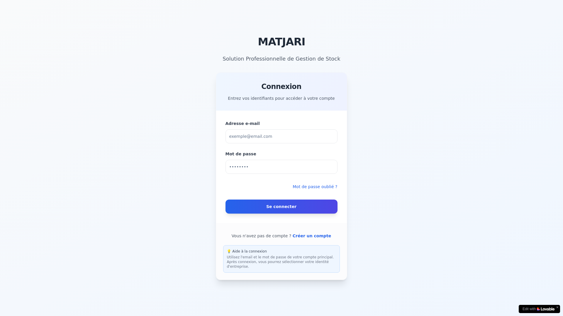 website screenshot of https://stockino.online/