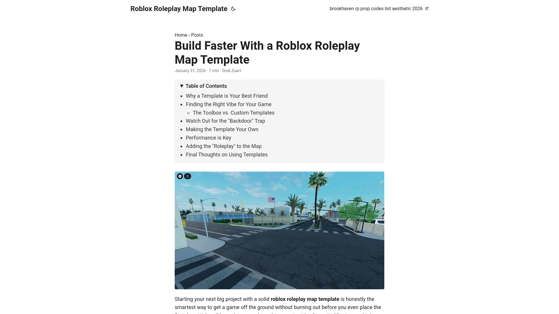 website screenshot of https://roblox-roleplay-map-template.pages.dev/