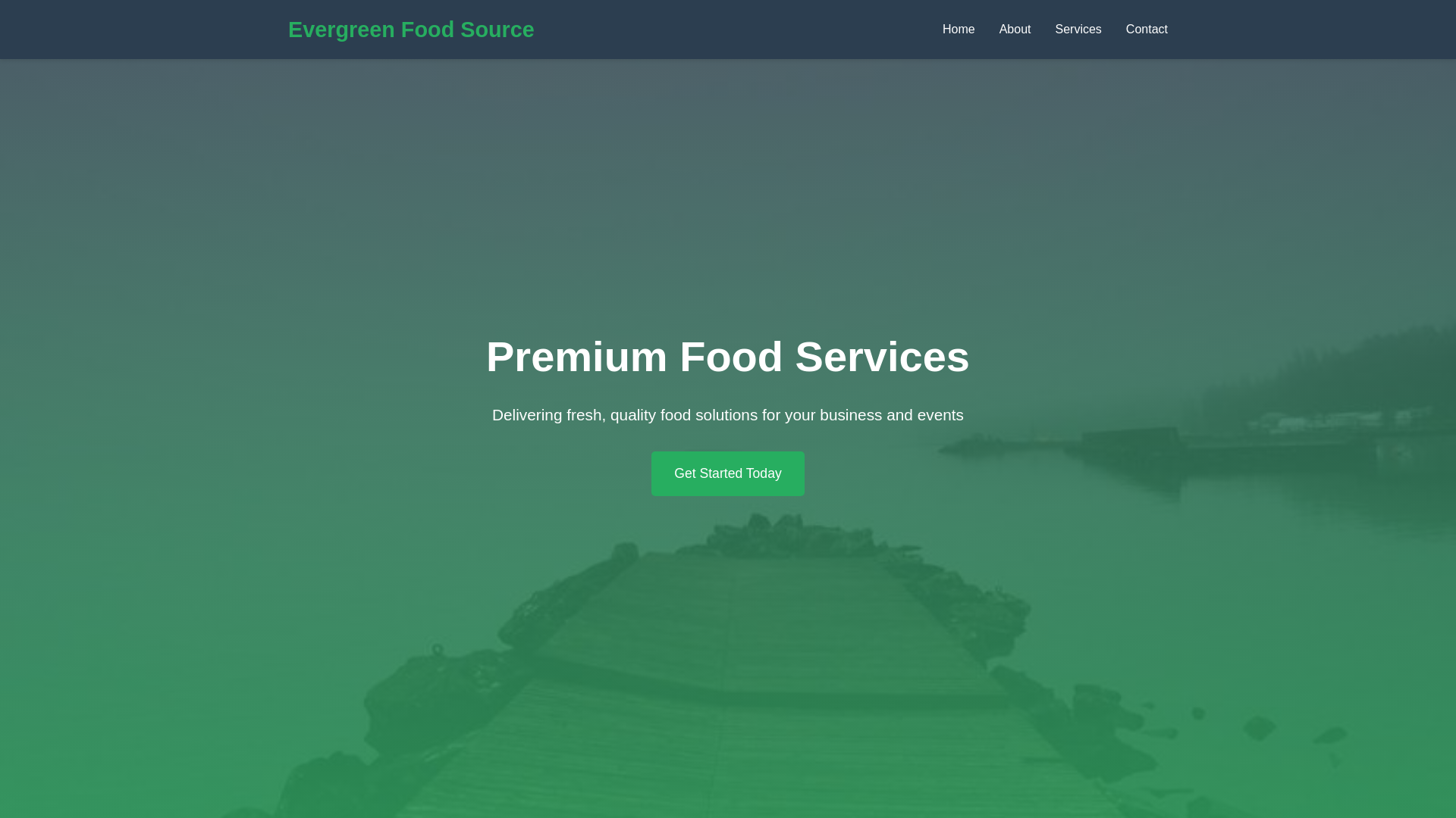 website screenshot of https://evergreenfoodsource.click/