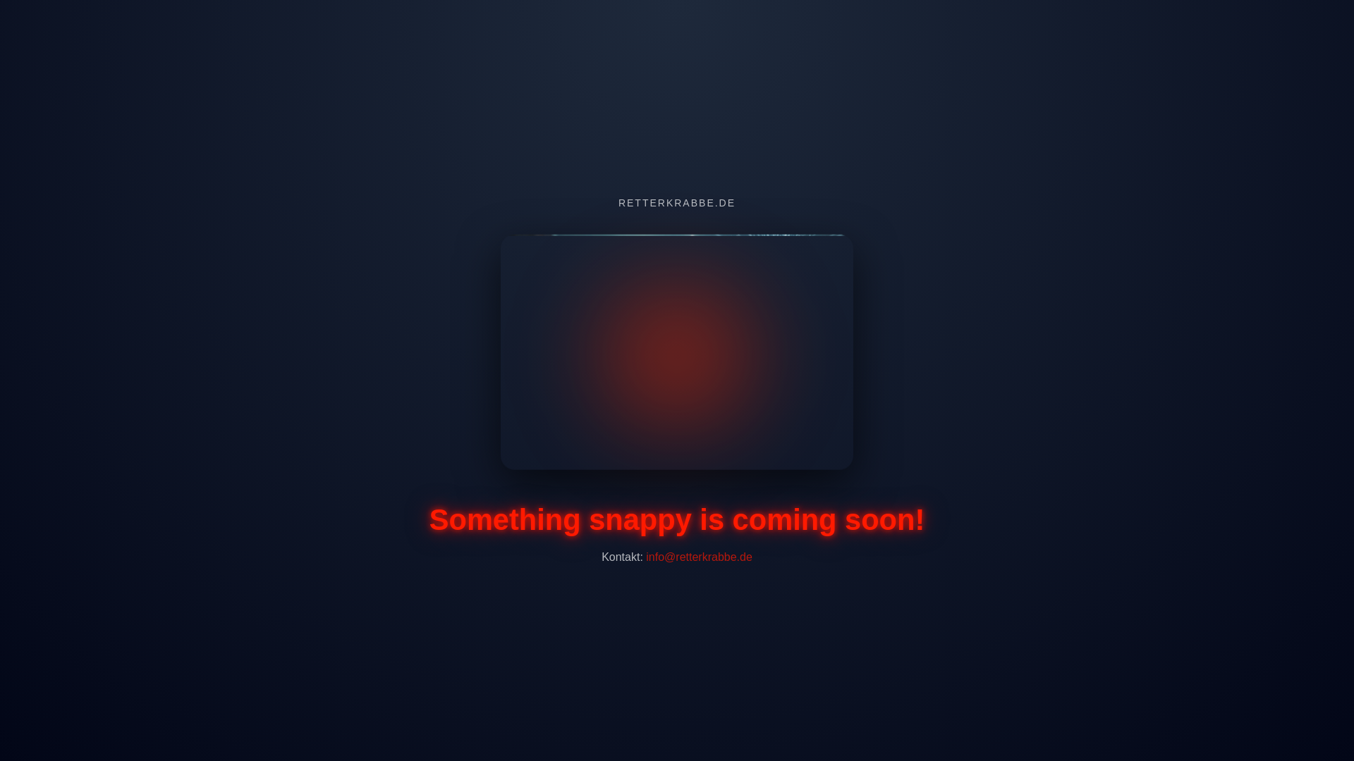 website screenshot of https://retterkrabbe.de