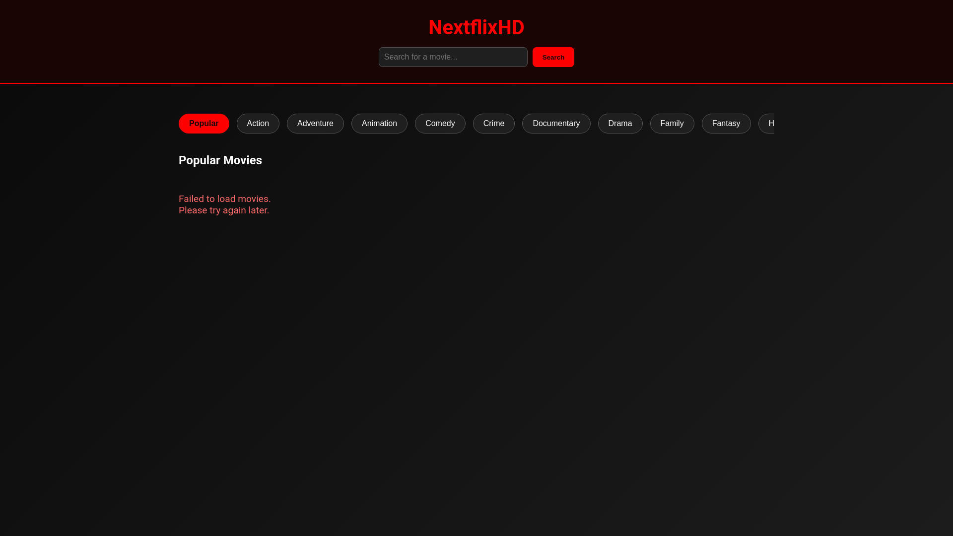website screenshot of https://freemovie-in.pages.dev/
