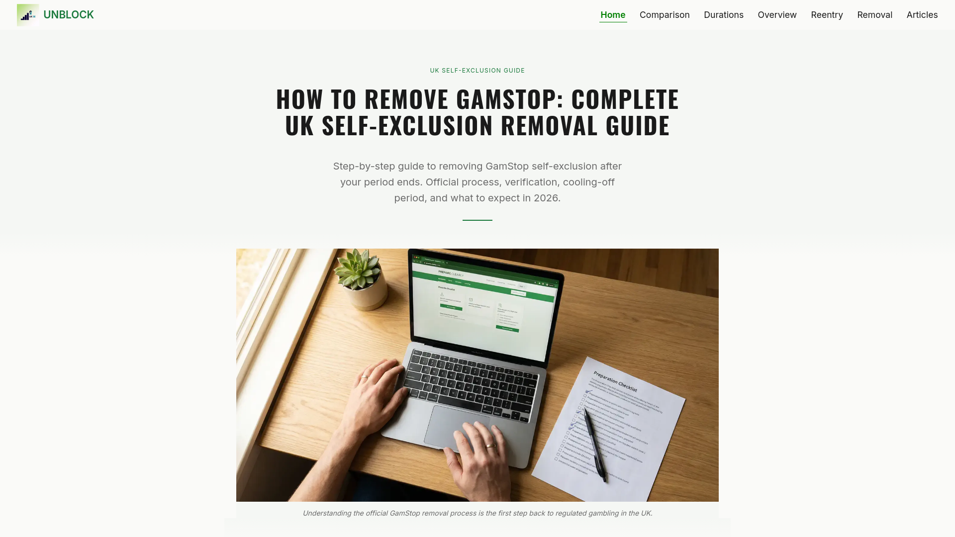 website screenshot of https://removegamstopuk.com
