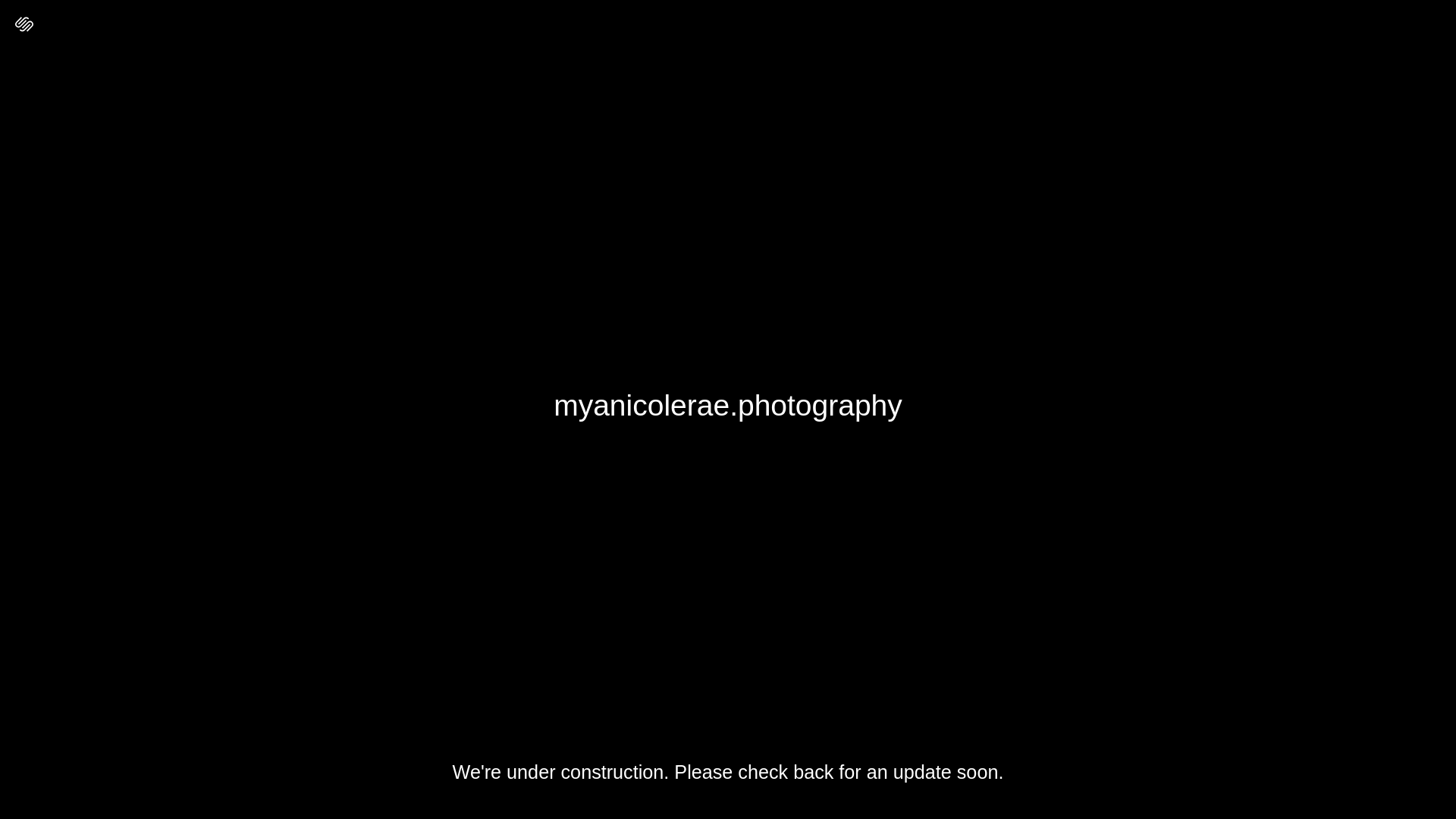 website screenshot of https://myanicolerae.photography/