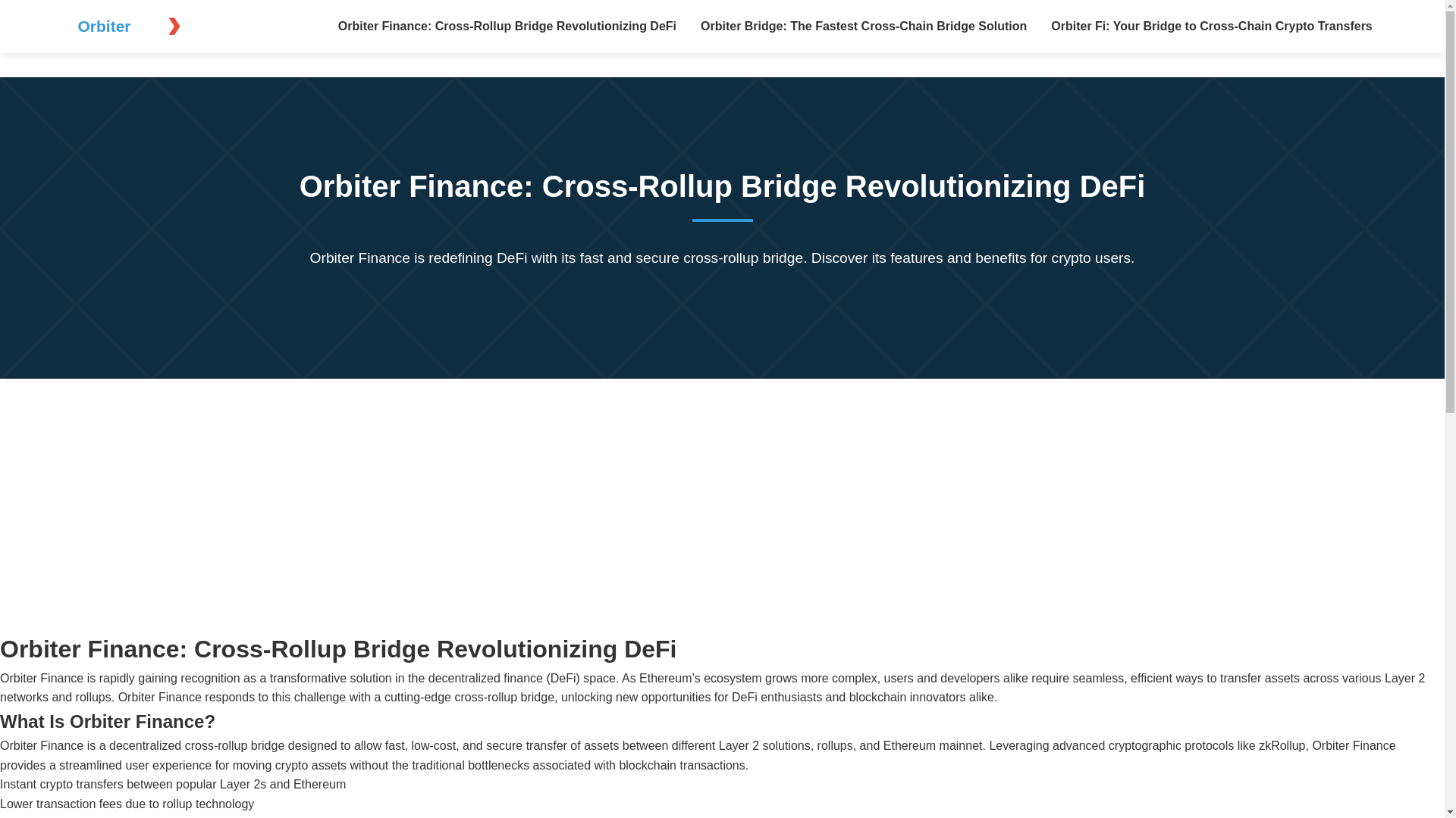 website screenshot of https://v2-orbiter.net/