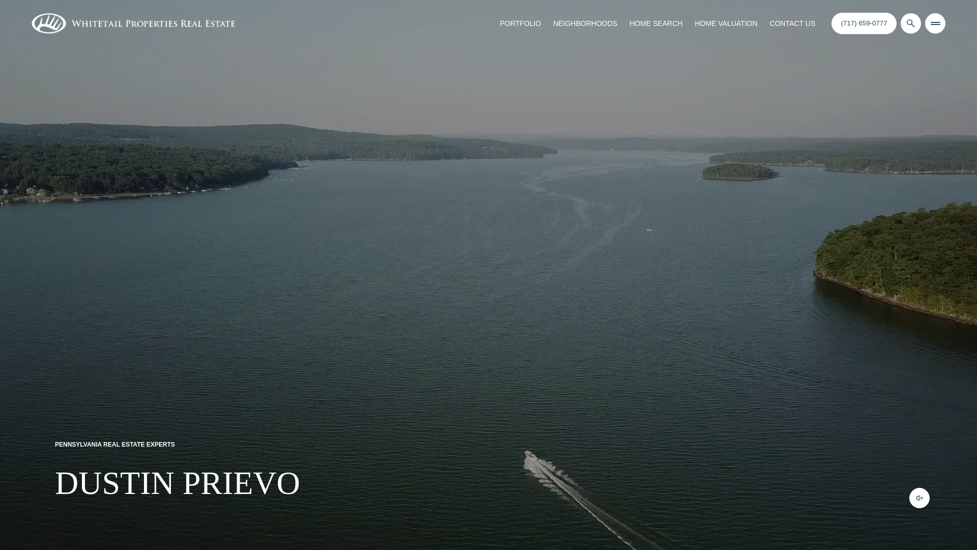 website screenshot of https://dustinprievo.com/