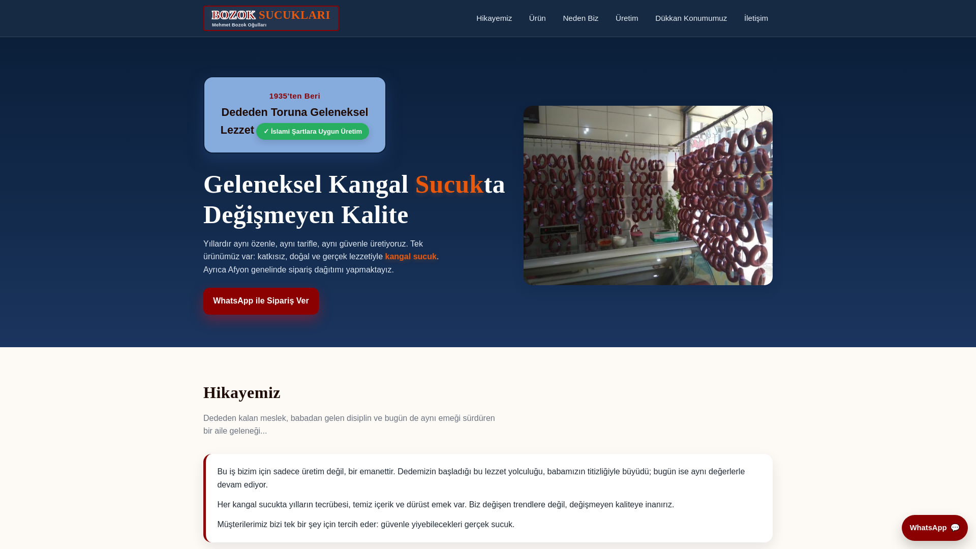 website screenshot of https://bozoksucuklari.com/