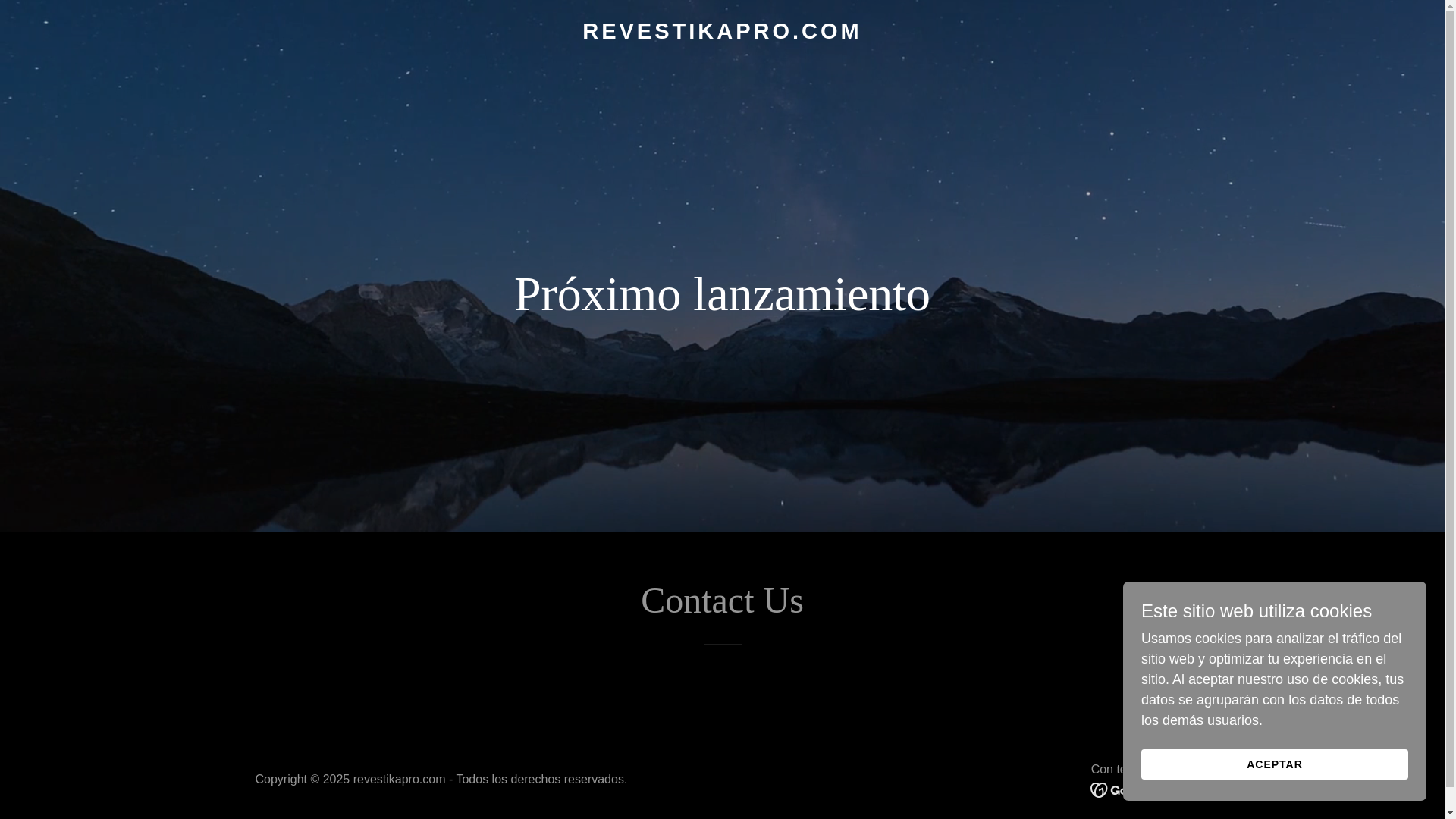 website screenshot of https://revestikapro.com/