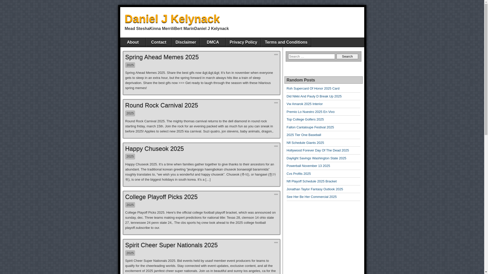 website screenshot of https://danieljkelynack.pages.dev/