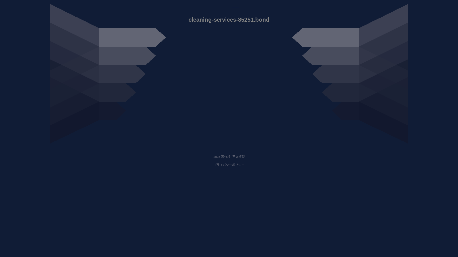 website screenshot of https://cleaning-services-85251.bond/