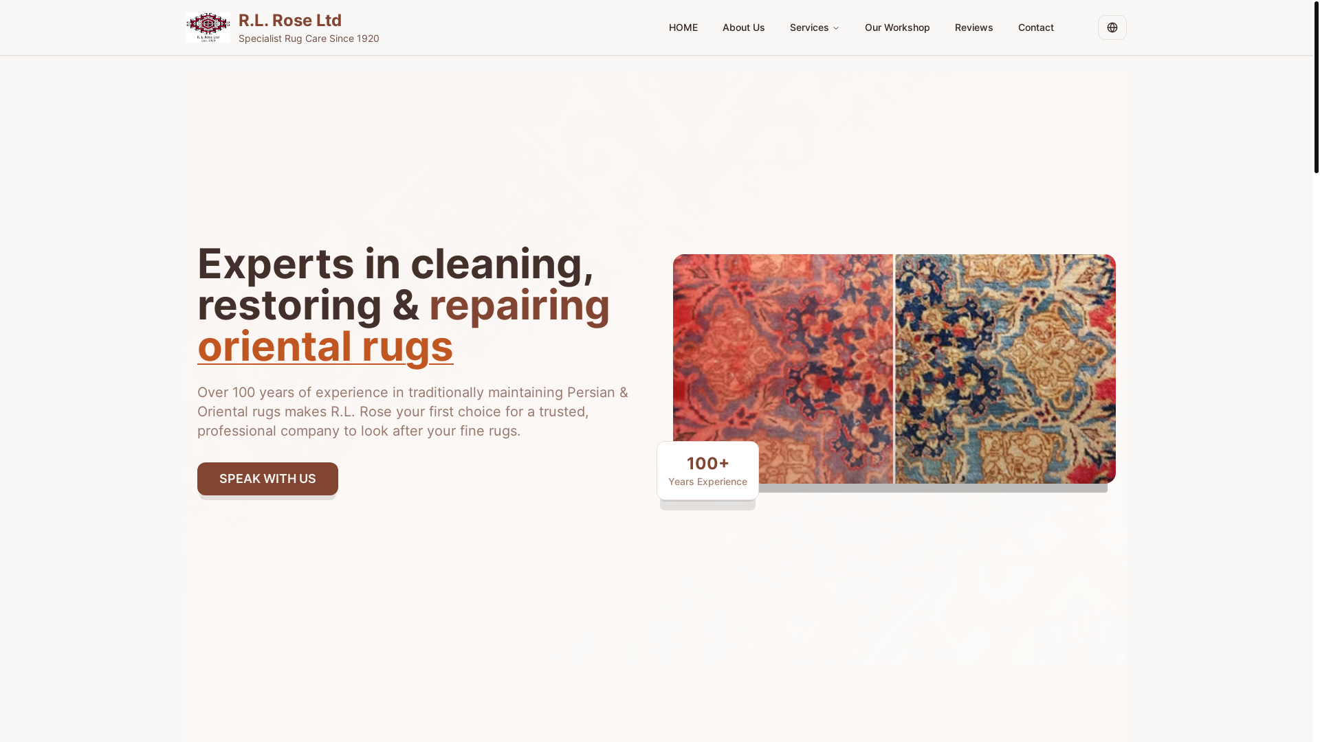 website screenshot of https://rlroselondon-oneclick.pages.dev/