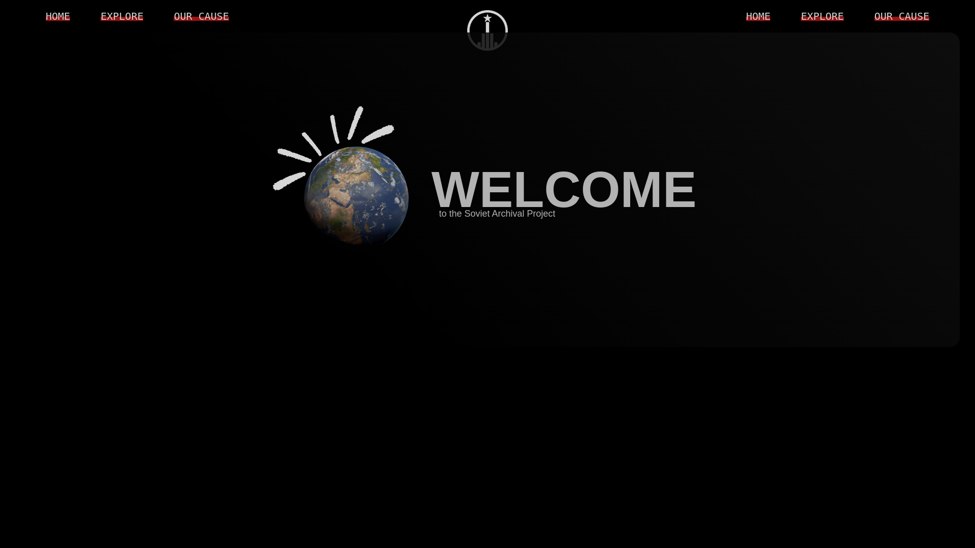 website screenshot of https://sovietprojekt.pages.dev/