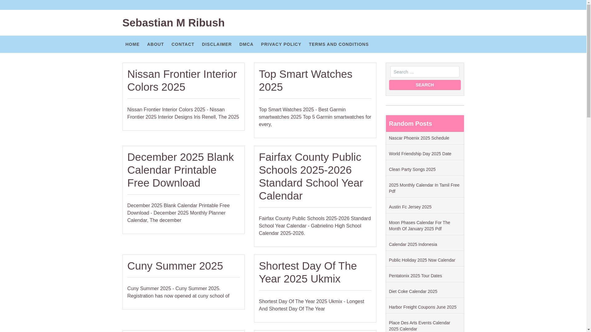 website screenshot of https://sebastianmribush.pages.dev/