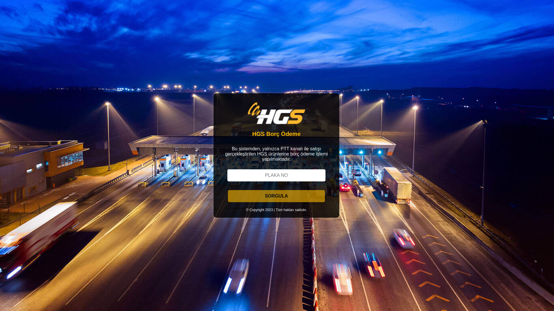 website screenshot of https://webmobilkarayoluhgs.com/