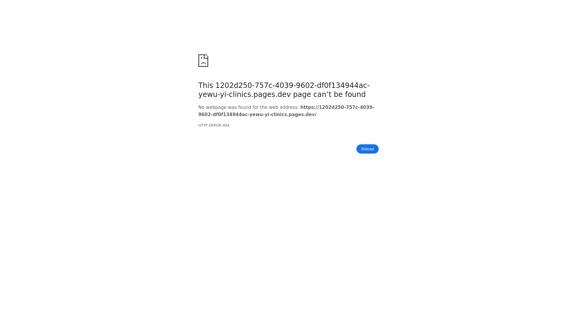website screenshot of https://1202d250-757c-4039-9602-df0f134944ac-yewu-yi-clinics.pages.dev/