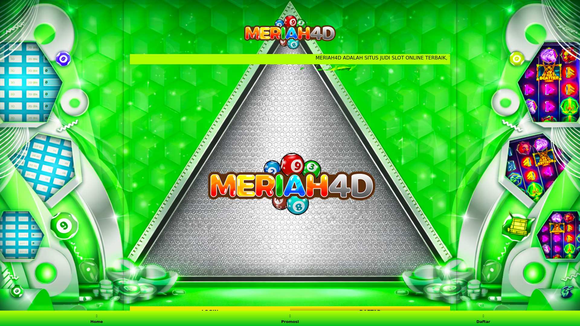 website screenshot of https://rtpmeriah20.live/