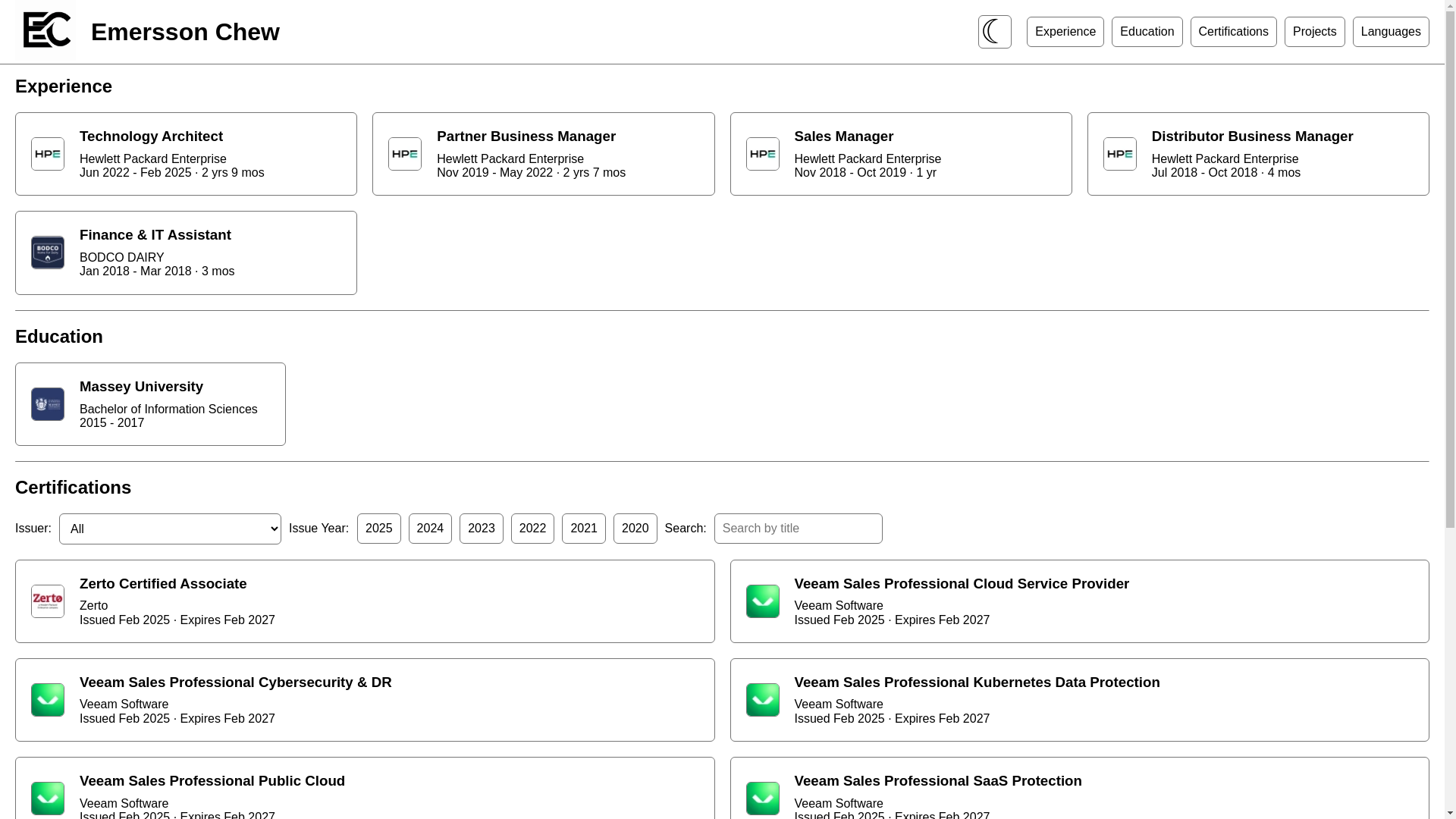 website screenshot of https://my-personal-website-5jn.pages.dev/