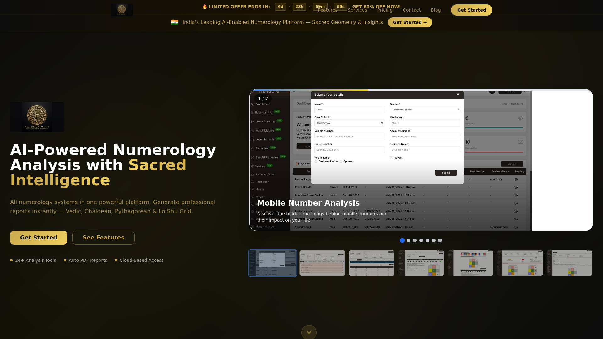 website screenshot of https://numbers-website.pages.dev/