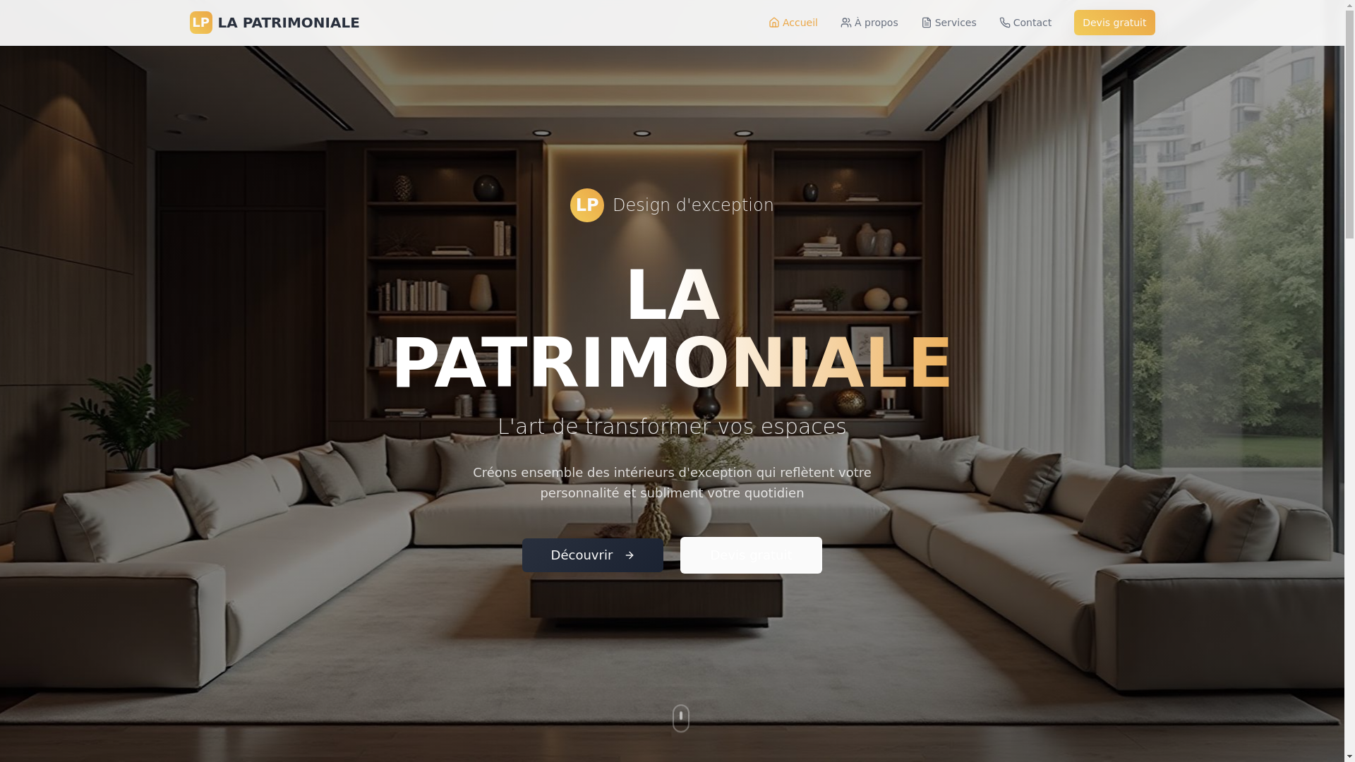 website screenshot of https://ld-lapat.com/